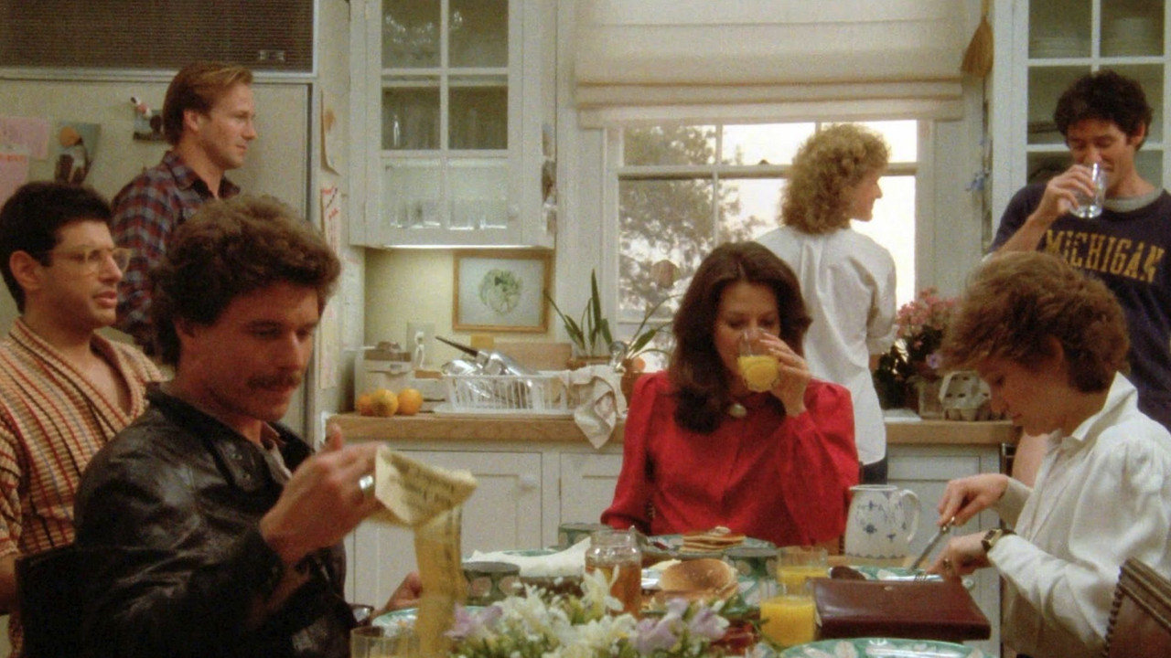 William Hurt wearing Seiko 7006-8007 in The Big Chill