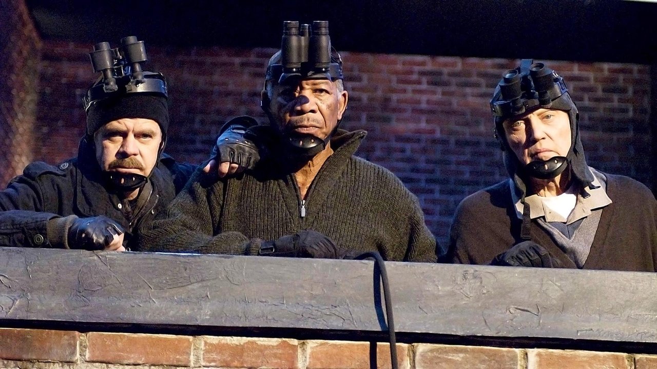 William H. Macy wearing MTM in The Maiden Heist