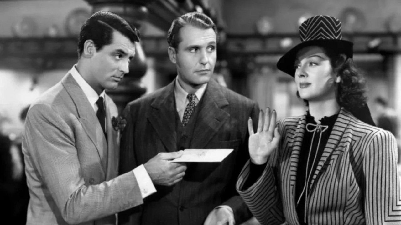 Cary Grant wearing Unidentified watch in His Girl Friday