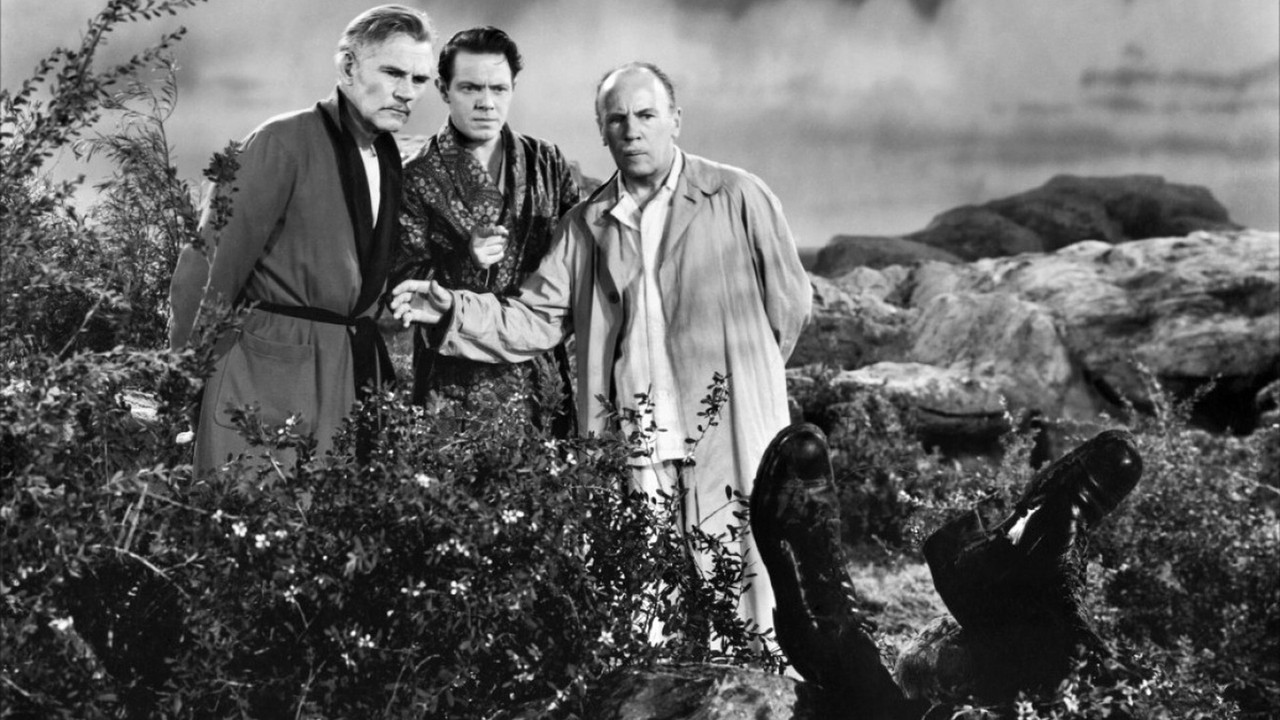 Roland Young wearing Unidentified watch in And Then There Were None