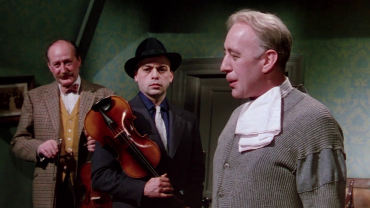 Frankie Howerd wearing Tissot Chronograph in The Ladykillers