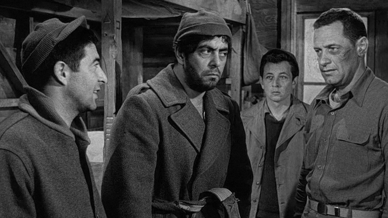 William Holden wearing Unidentified watch in Stalag 17