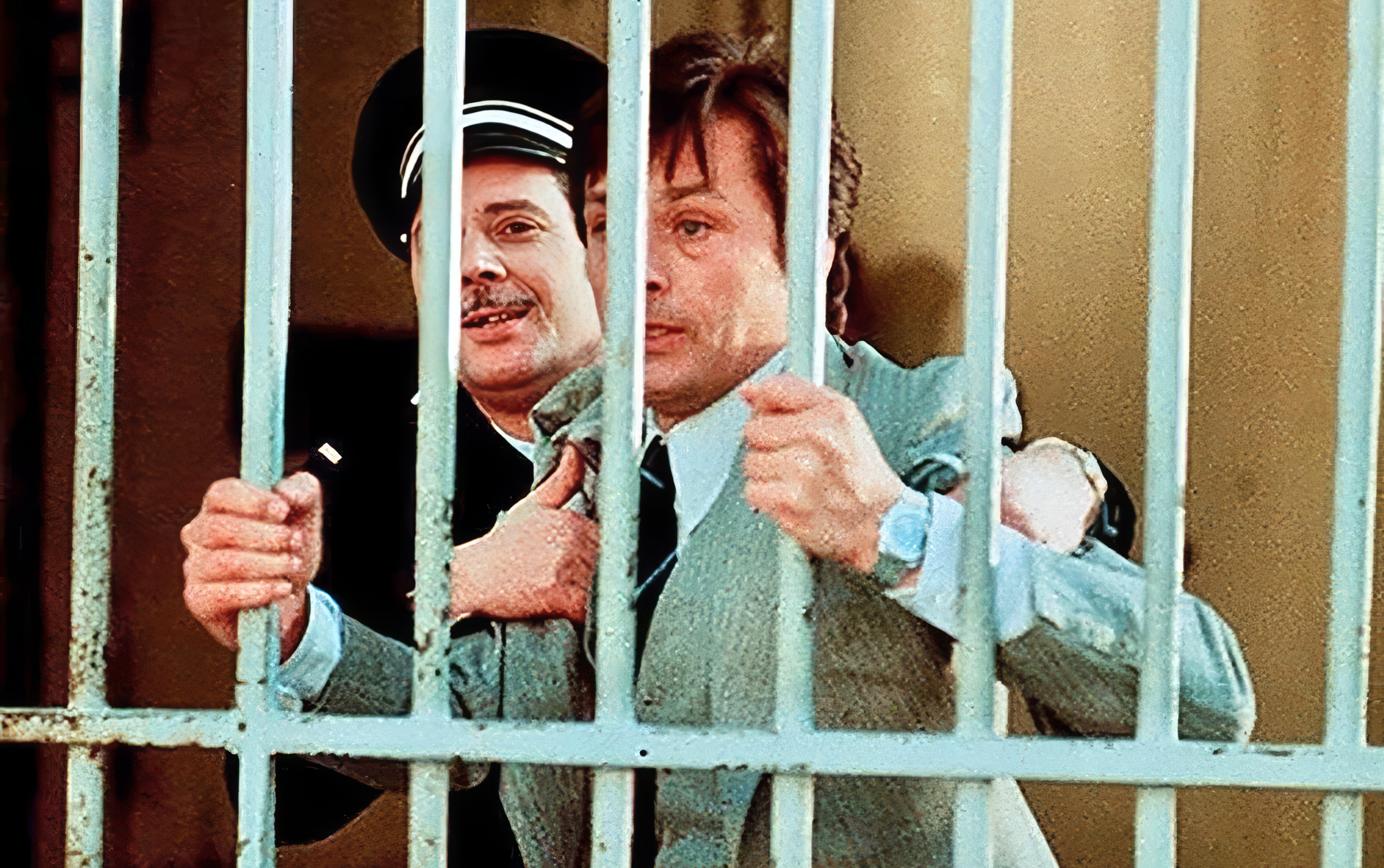 Alain Delon wearing Audemars Piguet Royal Oak Jumbo in Boomerang