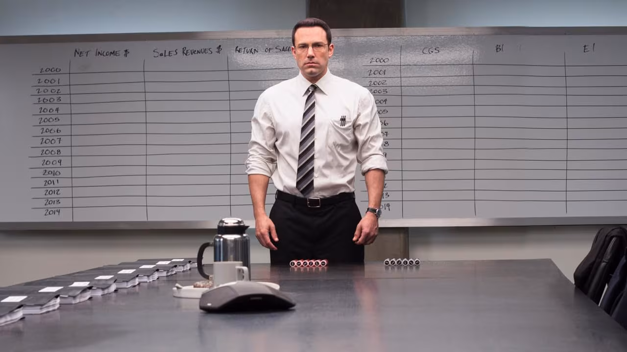 Ben Affleck wearing Shinola Runwell in The Accountant