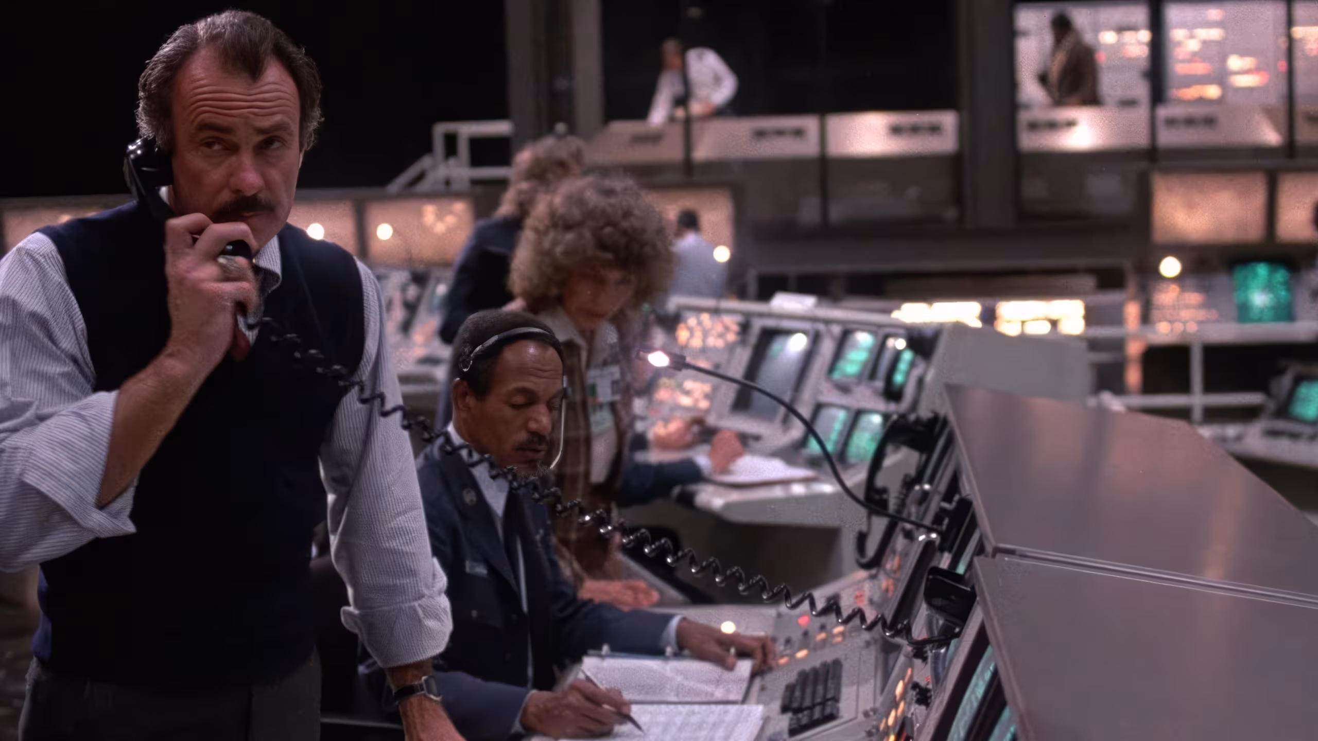Dabney Coleman wearing Unidentified Watch in WarGames