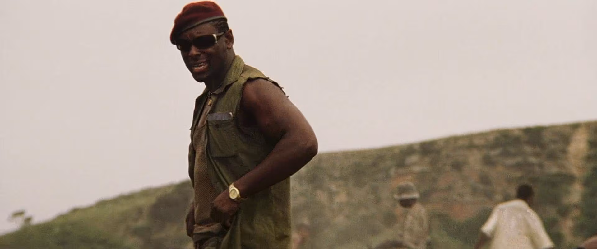 David Harewood wearing Unidentified watch in Blood Diamond
