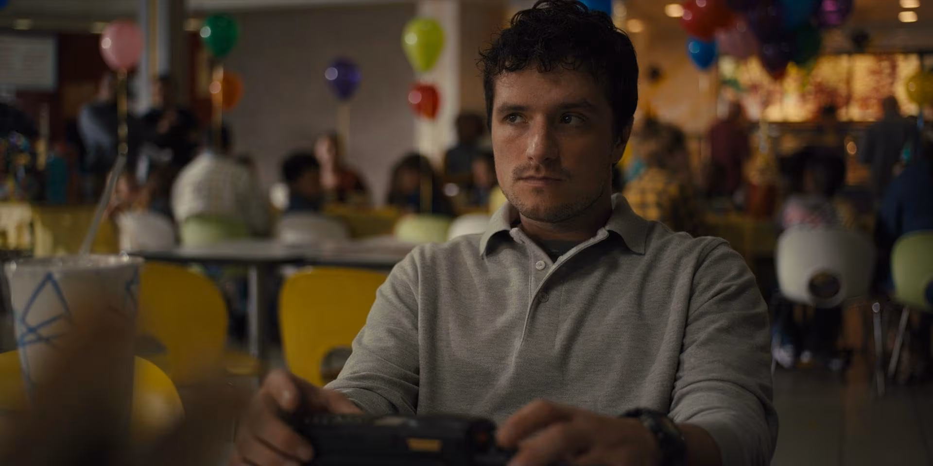 Josh Hutcherson wearing Casio G-Shock DW-5600 in Five Nights at Freddy's