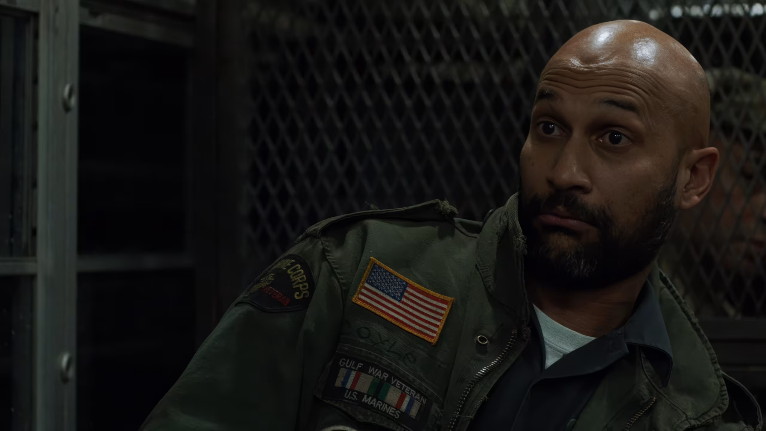 Keegan-Michael Key wearing Omega Seamaster in The Predator