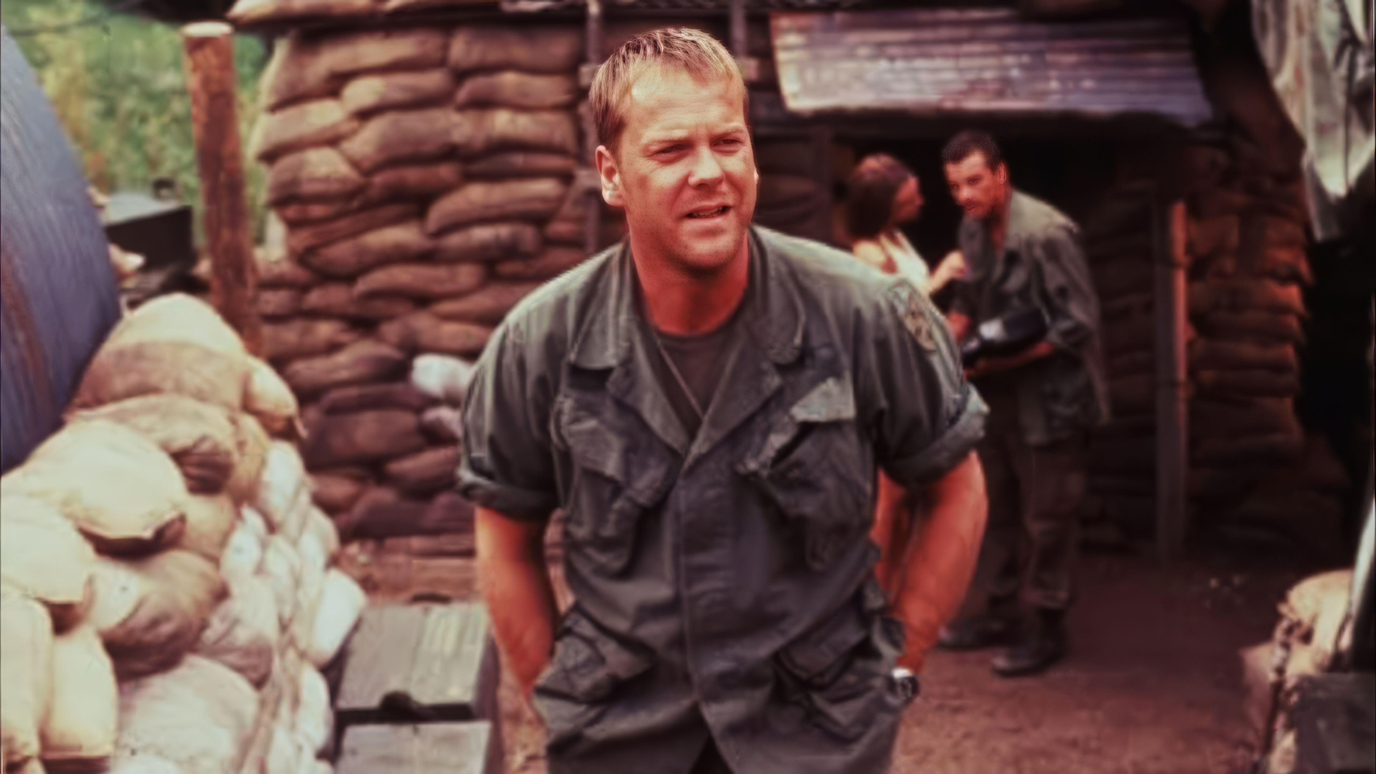Kiefer Sutherland wearing Seiko 6105 in A Soldier's Sweetheart