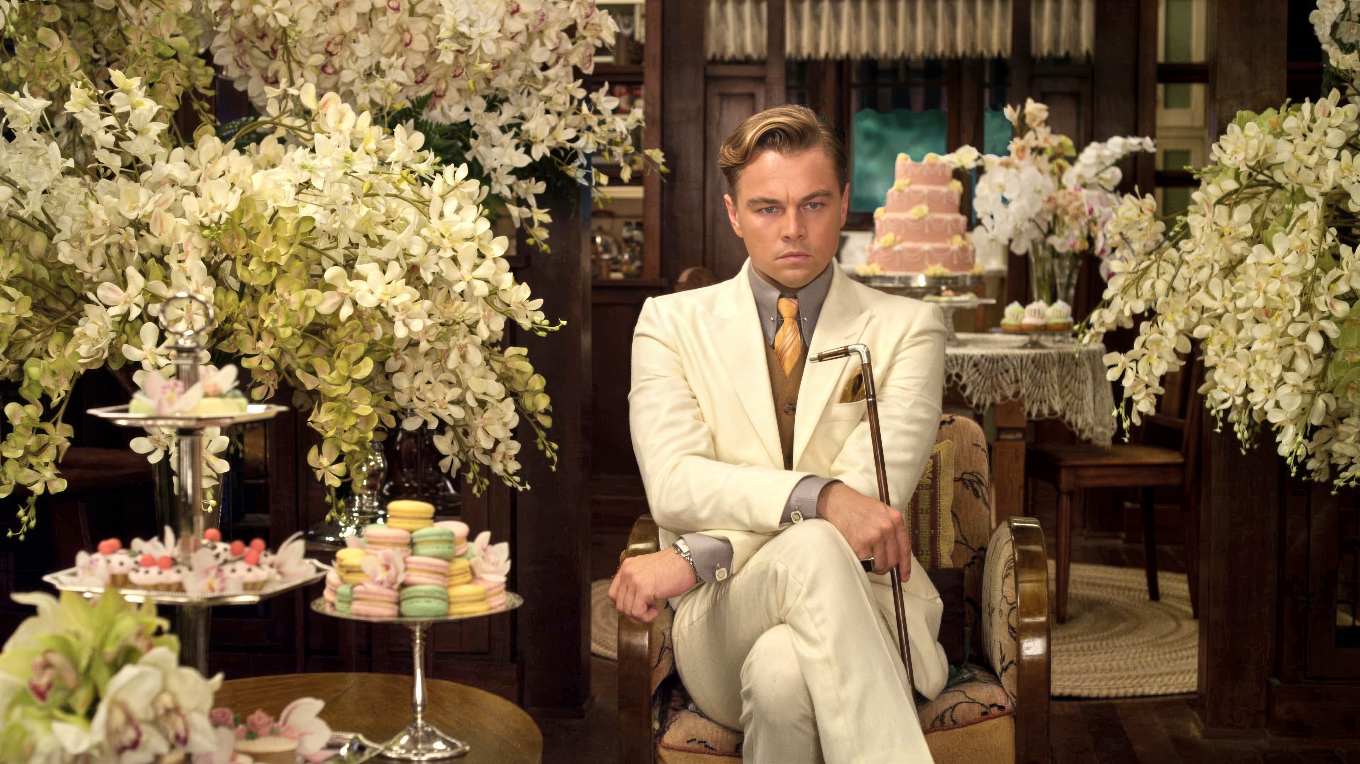 Leonardo DiCaprio wearing Prop Art Deco Rectangular in The Great Gatsby