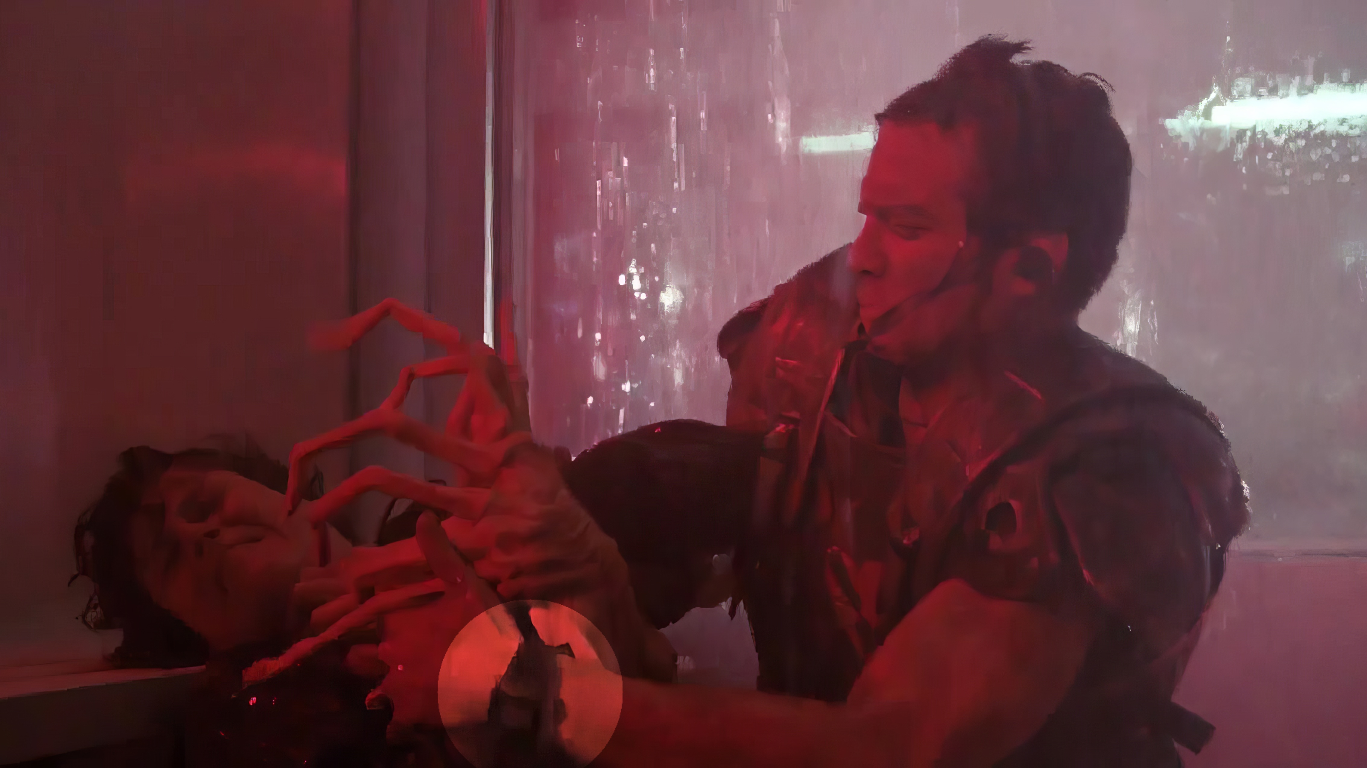 Michael Biehn wearing Seiko S234 Pulsemeter in Aliens