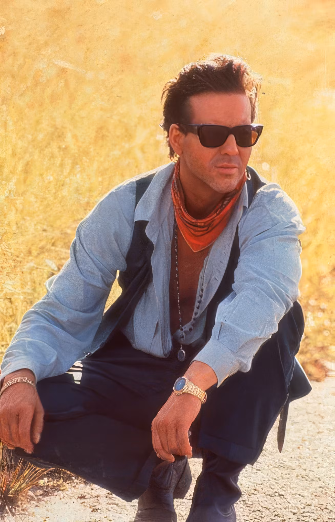 Mickey Rourke wearing Ebel 1911 in Wild Orchid