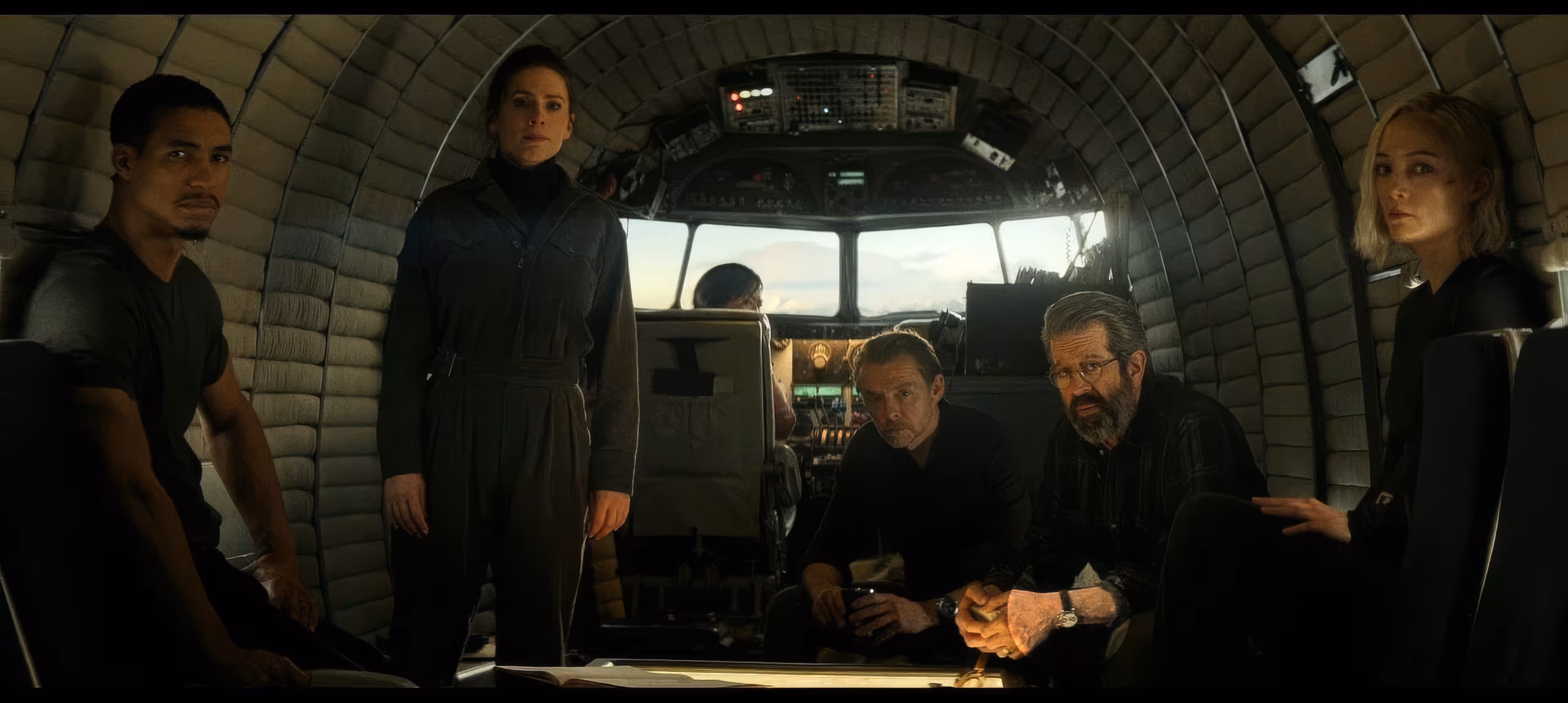 Rolf Saxon wearing Poljot Chronograph in Mission: Impossible - The Final Reckoning