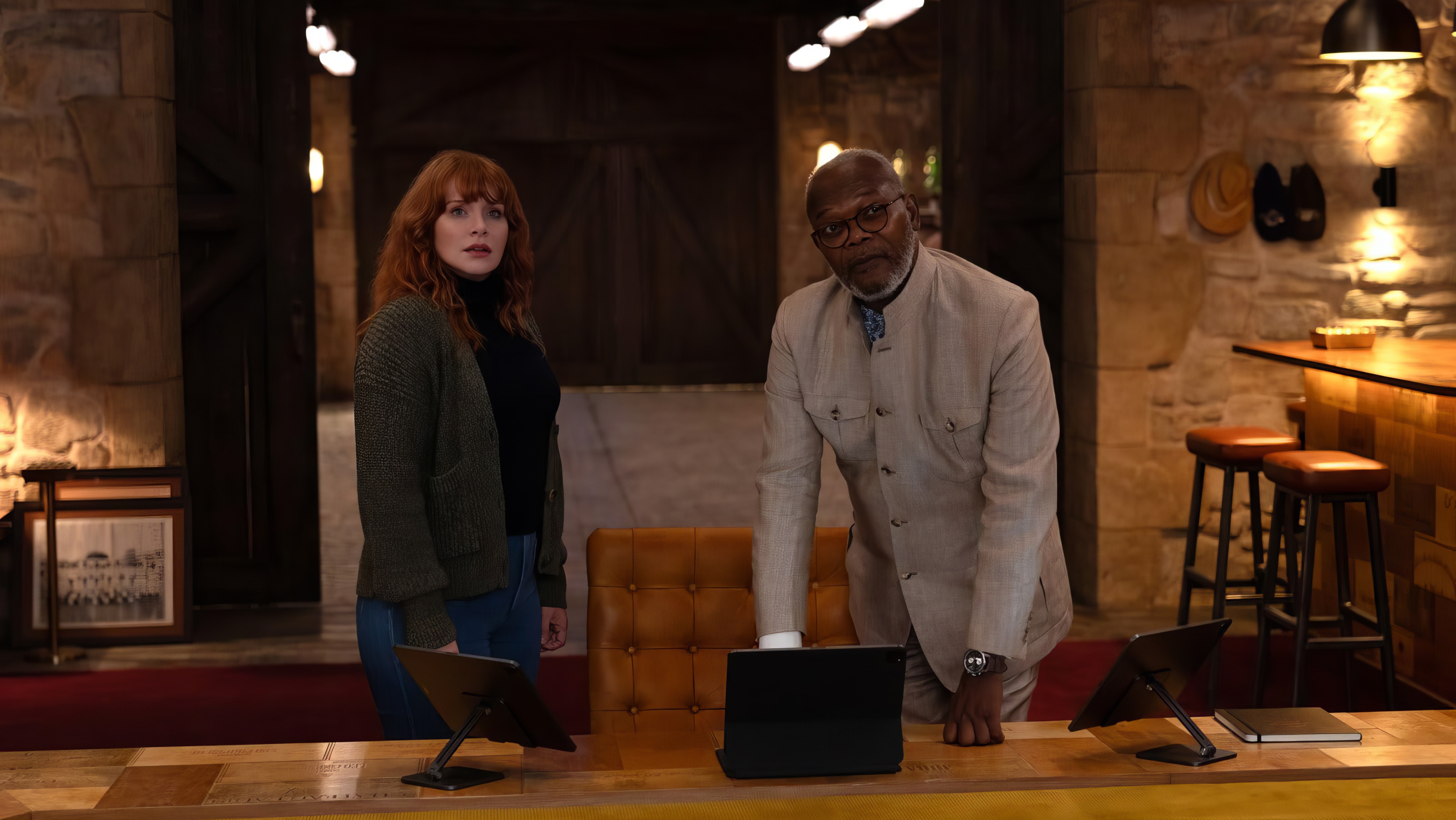 Samuel L. Jackson wearing Bremont Chronograph in Argylle