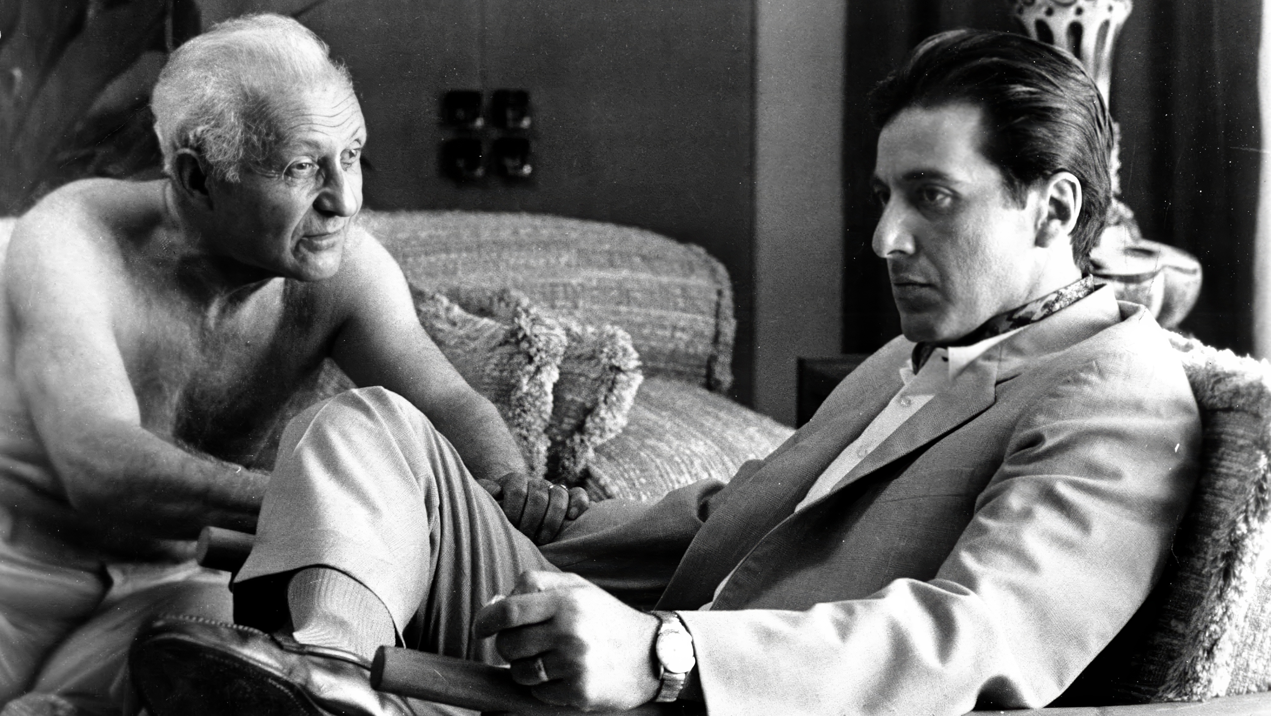 Al Pacino wearing Omega Constellation in The Godfather Part II