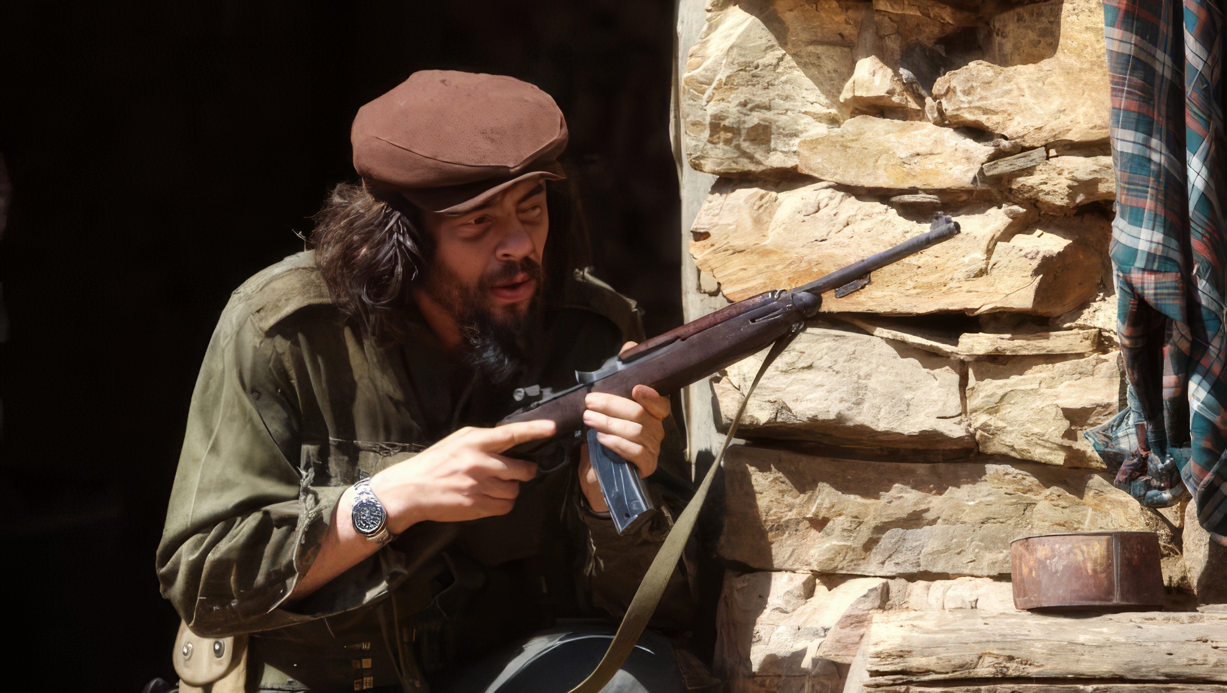 Benicio del Toro wearing Rolex GMT-Master in Che: Part Two