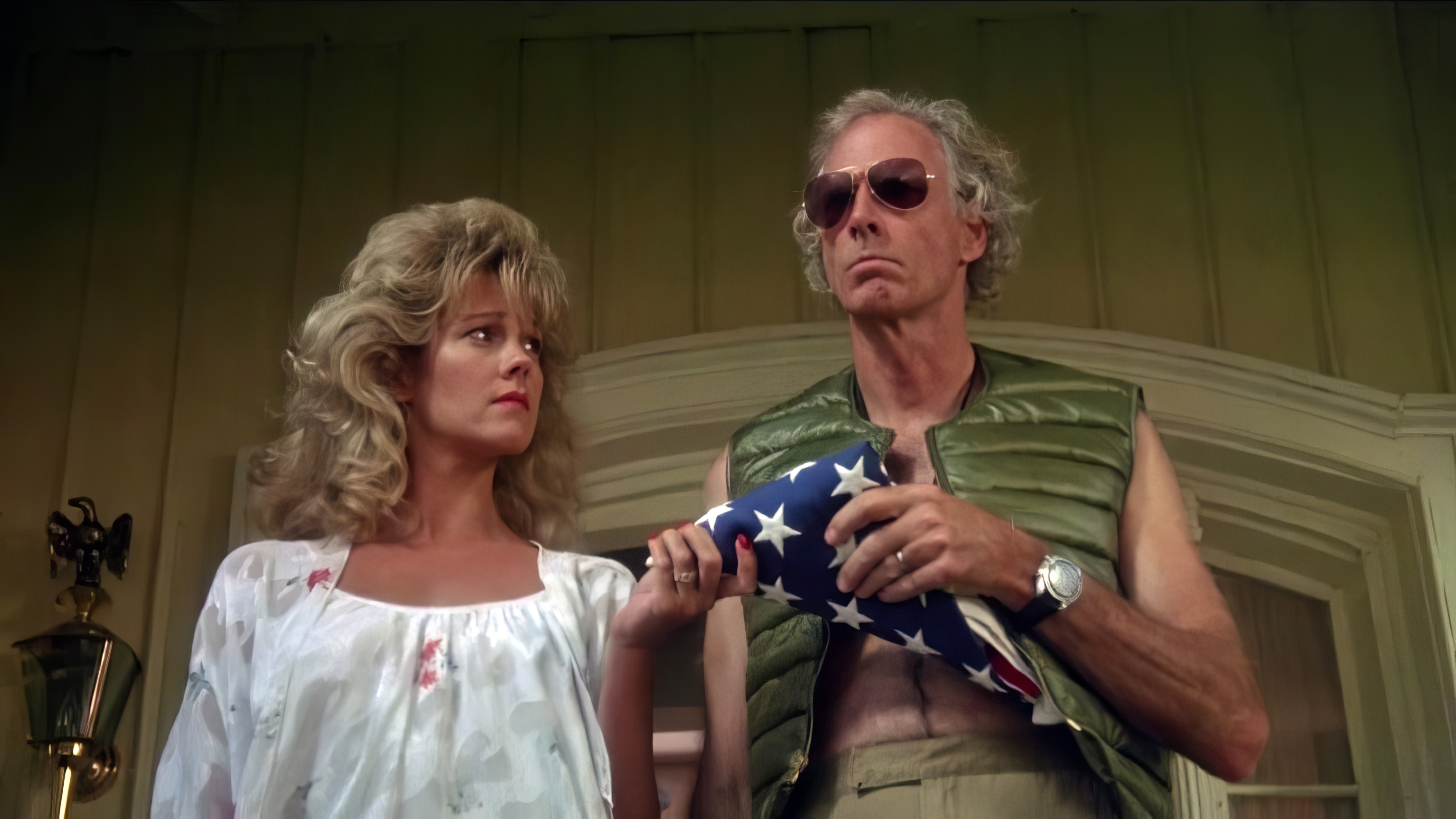 Bruce Dern wearing Omega Speedmaster Moonwatch in The 'Burbs