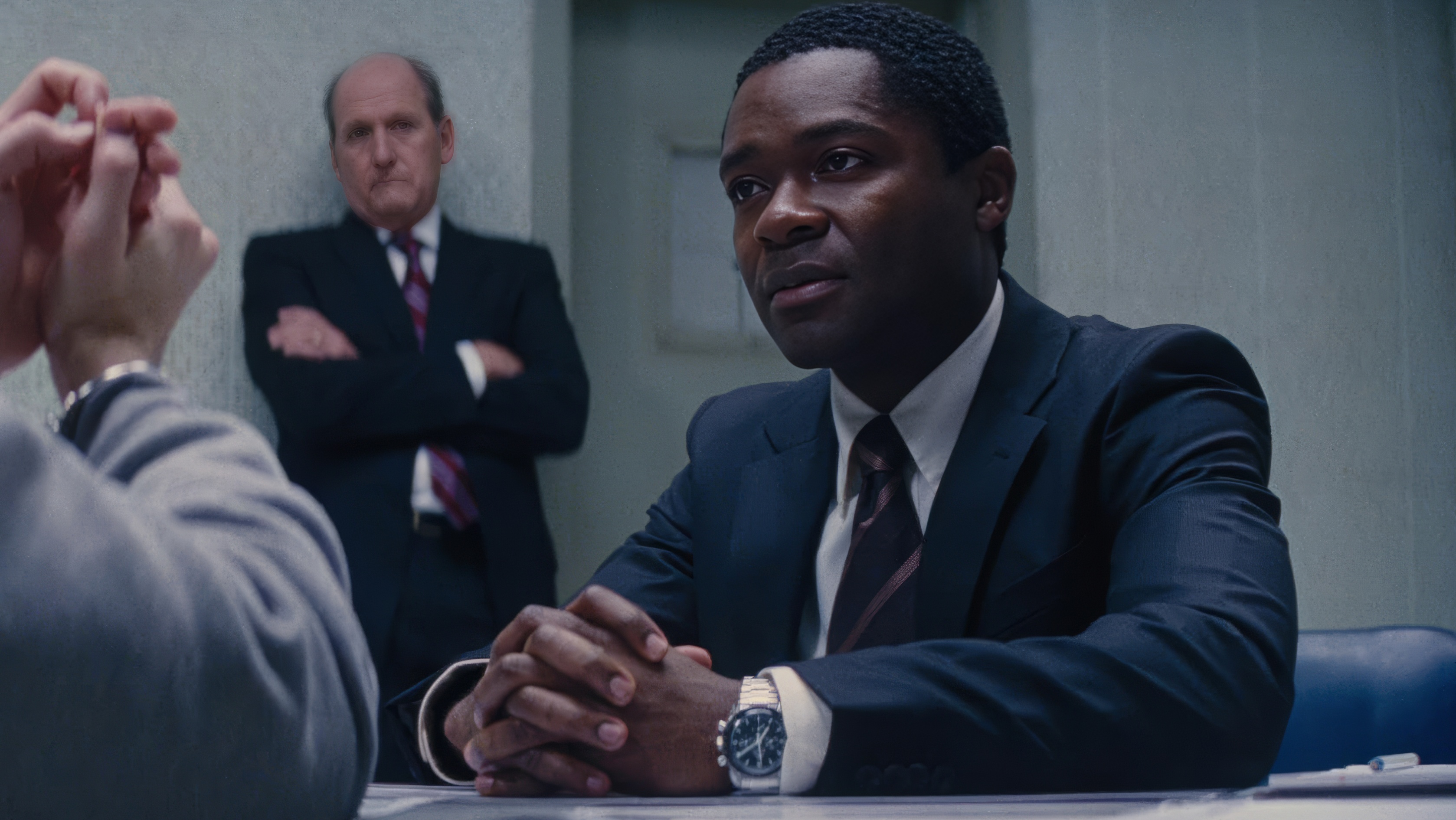 David Oyelowo wearing Omega Speedmaster in Jack Reacher