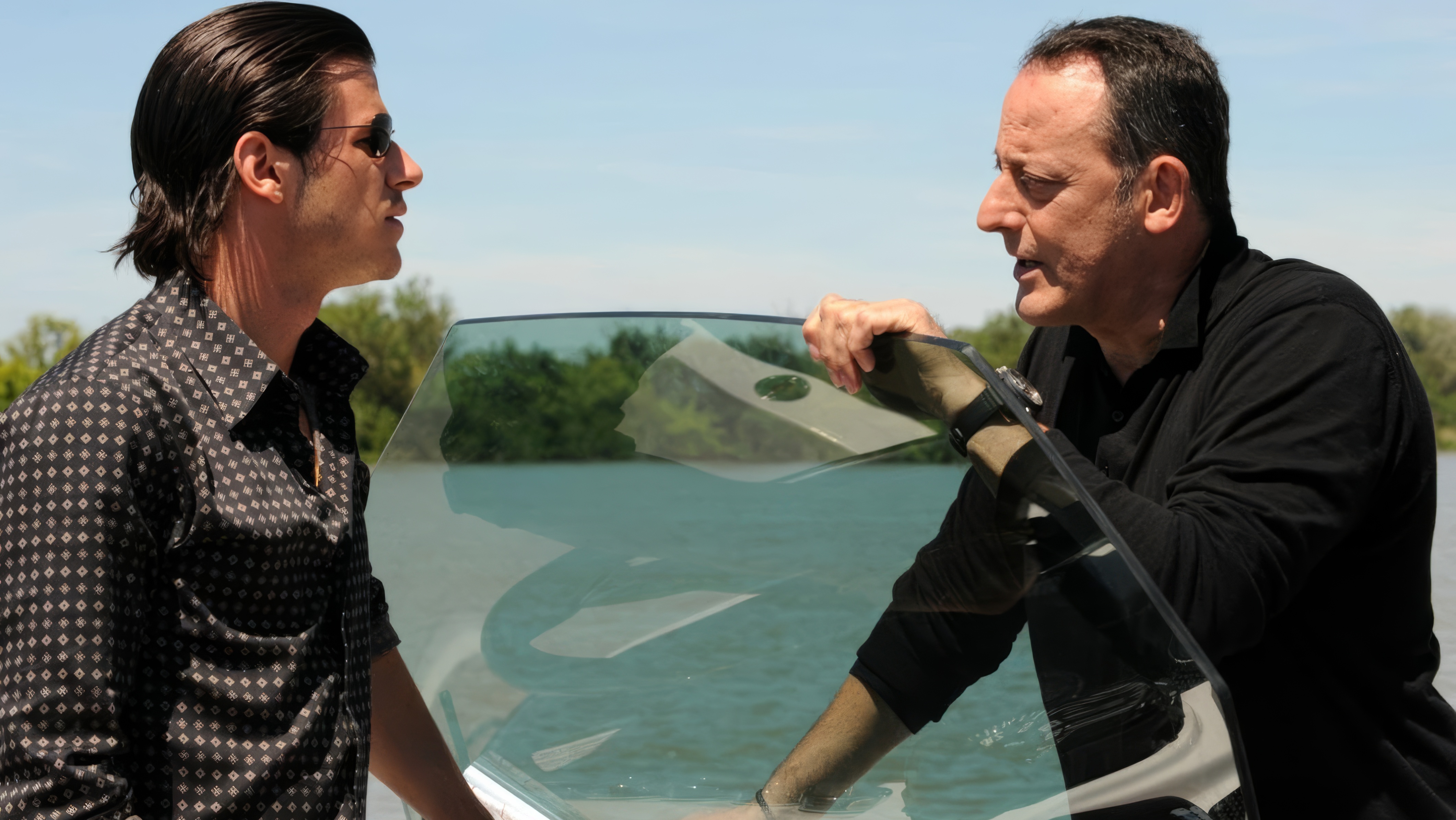 Jean Reno wearing IWC Portugieser in Ultimate Heist