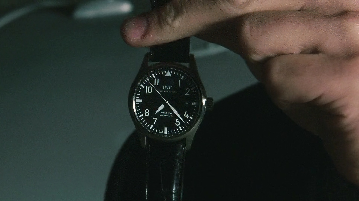 John Cusack wearing IWC Pilot's Watches in 2012