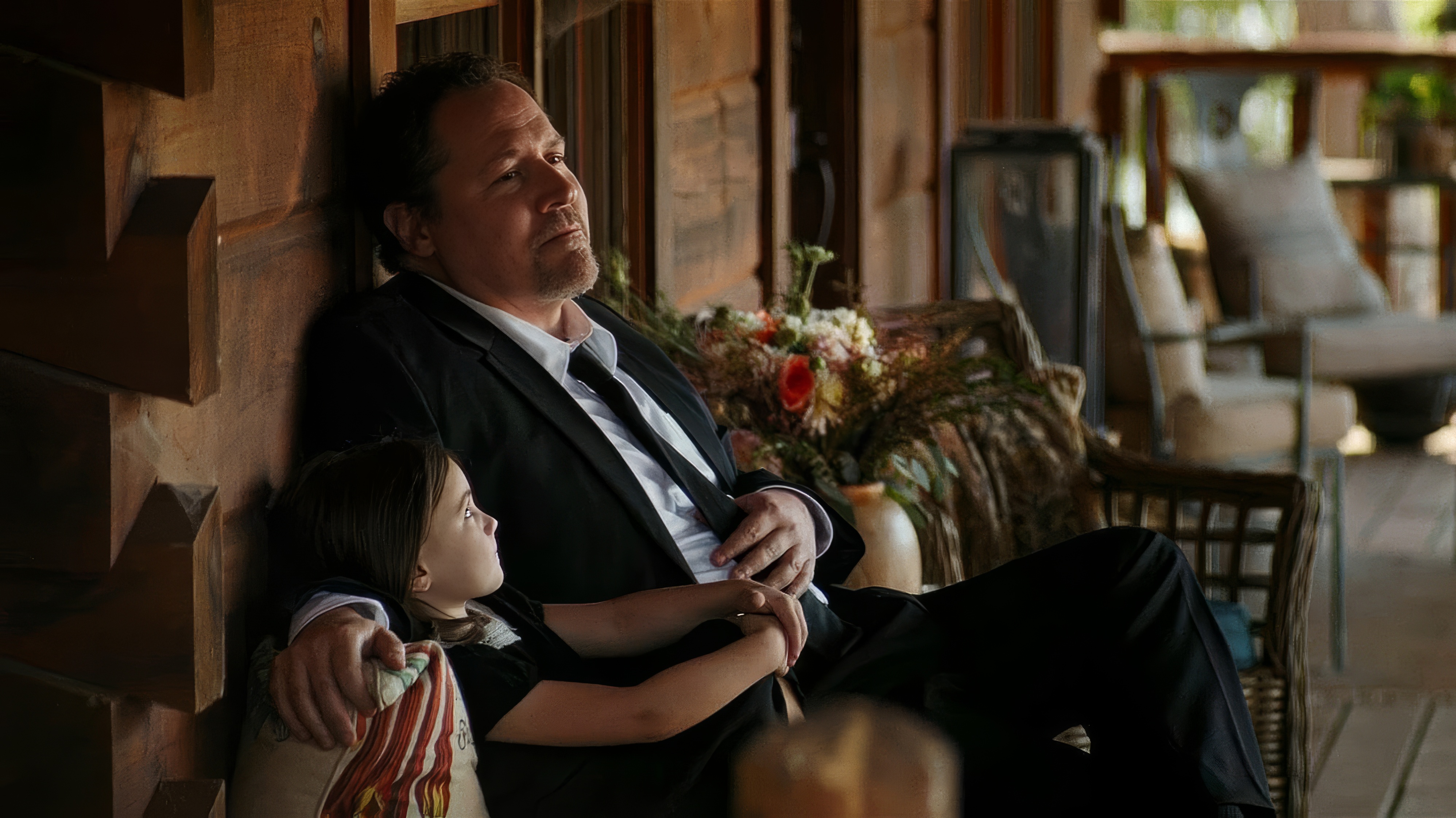 Jon Favreau wearing Hamilton Jazzmaster in Avengers: Endgame