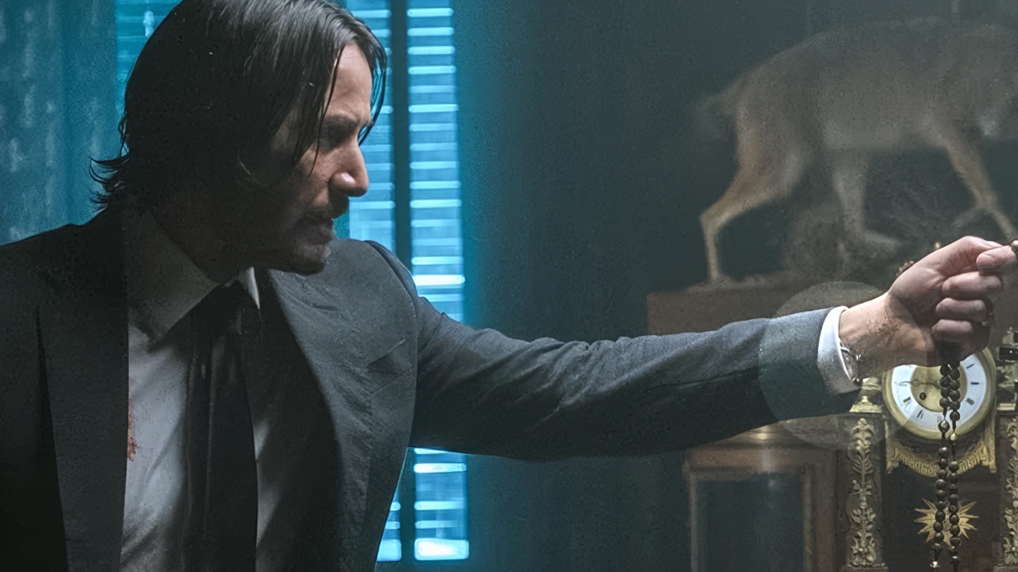 Keanu Reeves wearing Carl F. Bucherer Manero AutoDate in John Wick: Chapter 3 - Parabellum