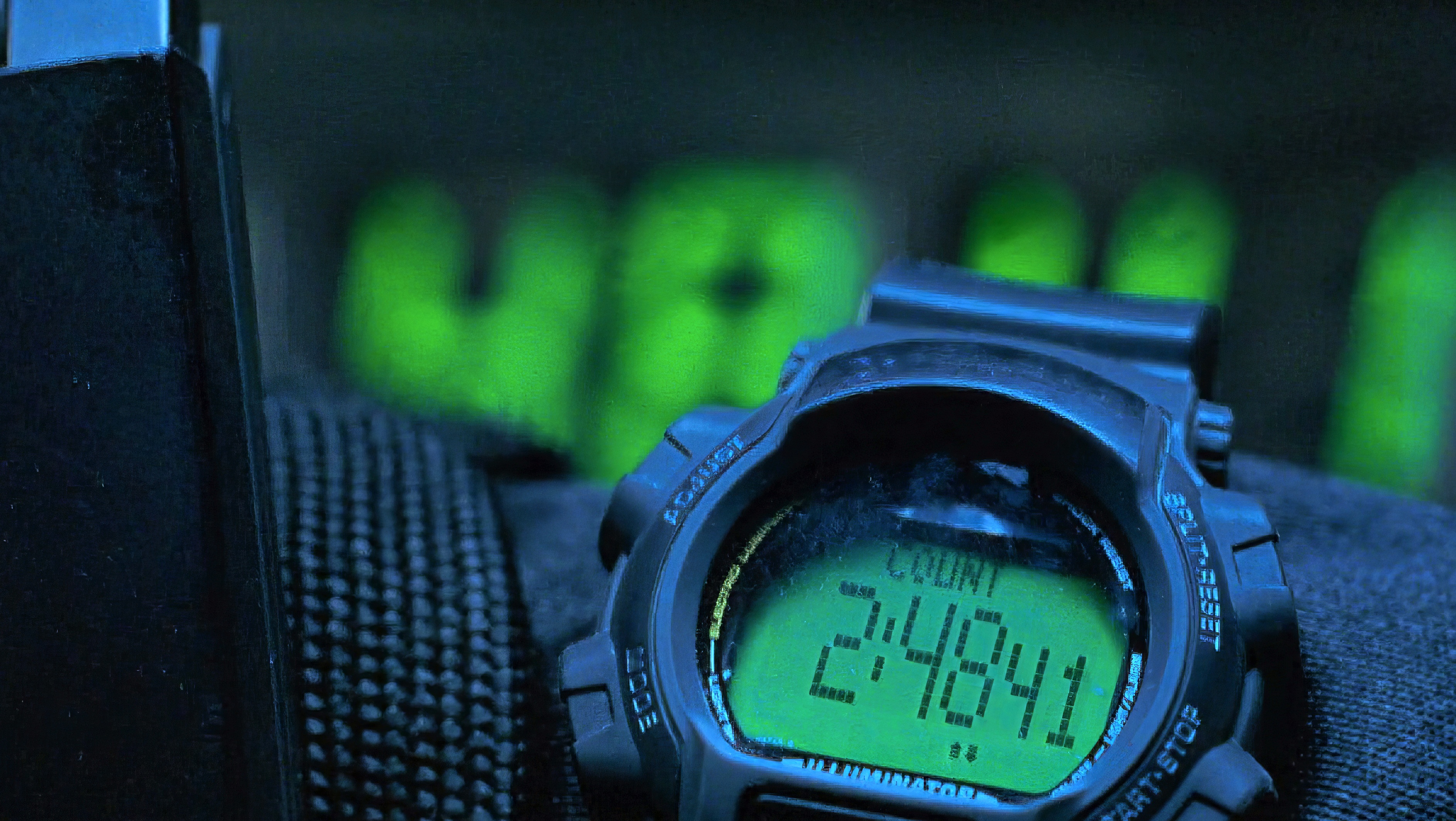 Martin Crewes wearing Casio G-Shock in Resident Evil