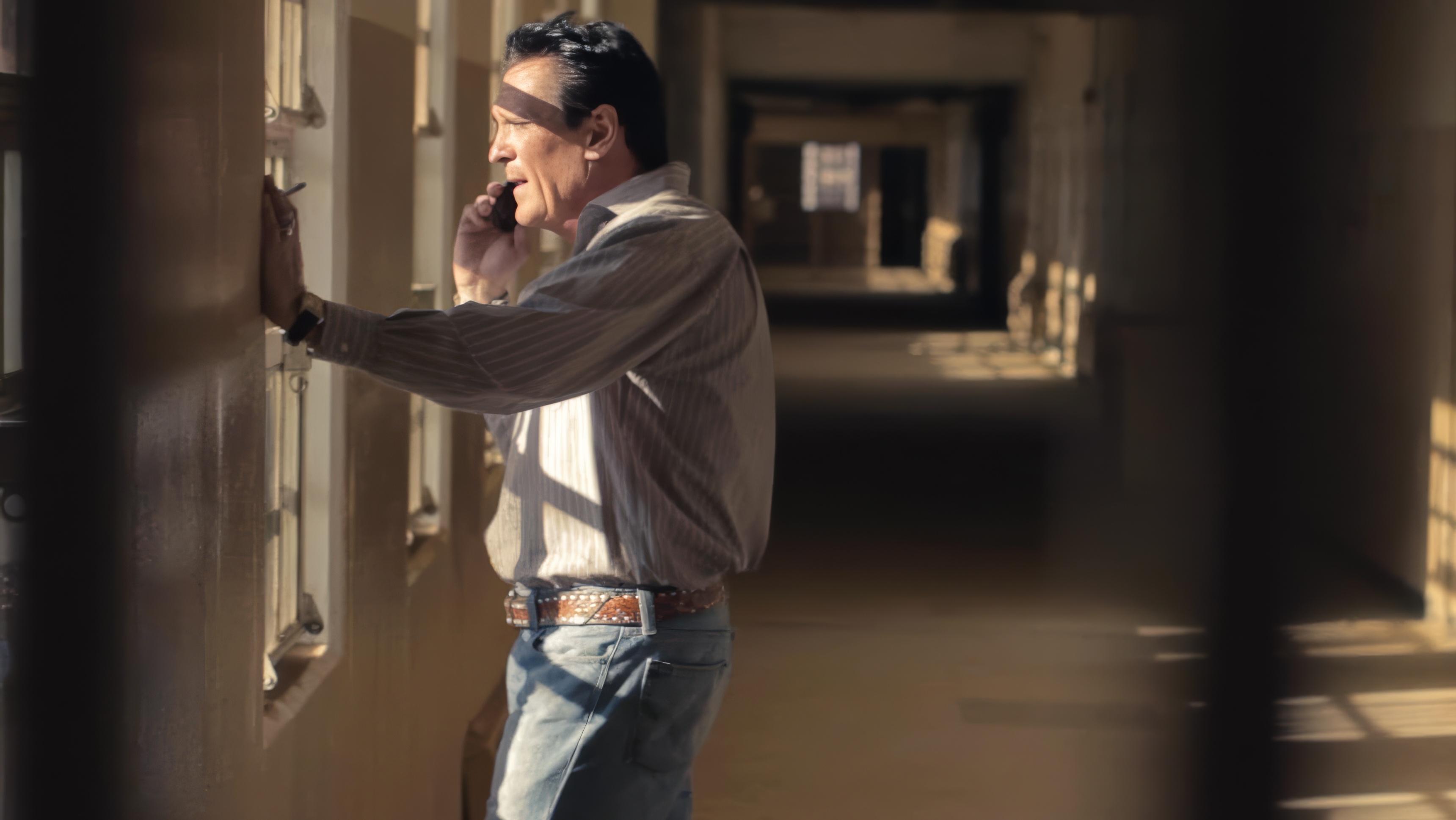 Michael Madsen wearing Unidentified watch in Terrible Angels