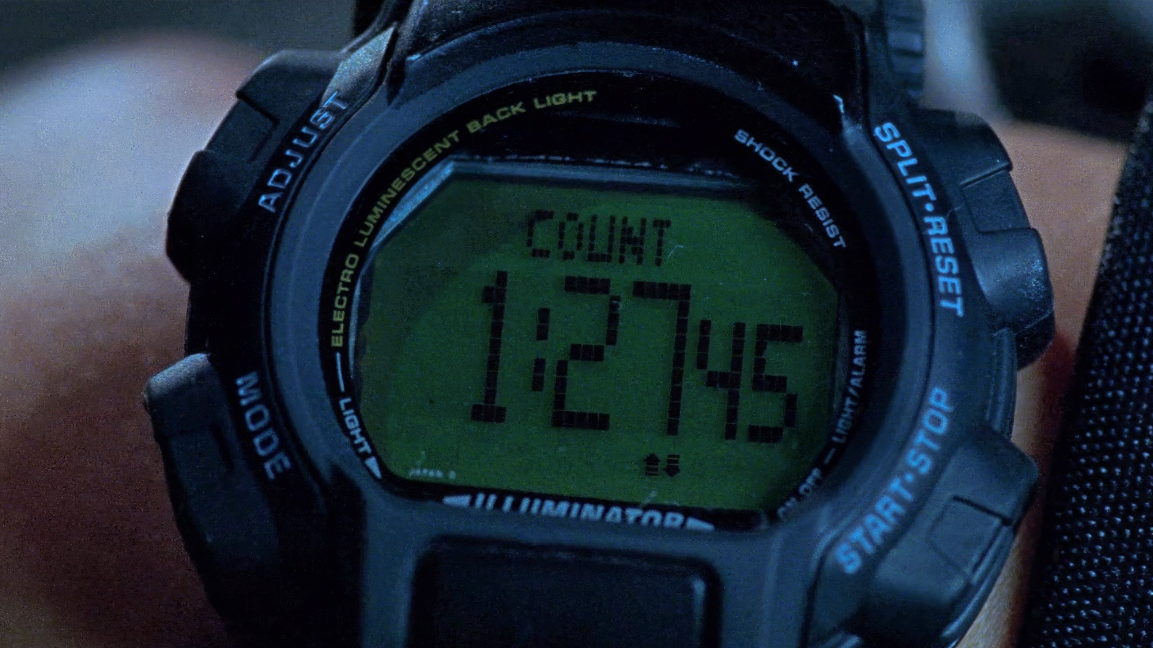 Michelle Rodriguez wearing Casio G-Shock in Resident Evil