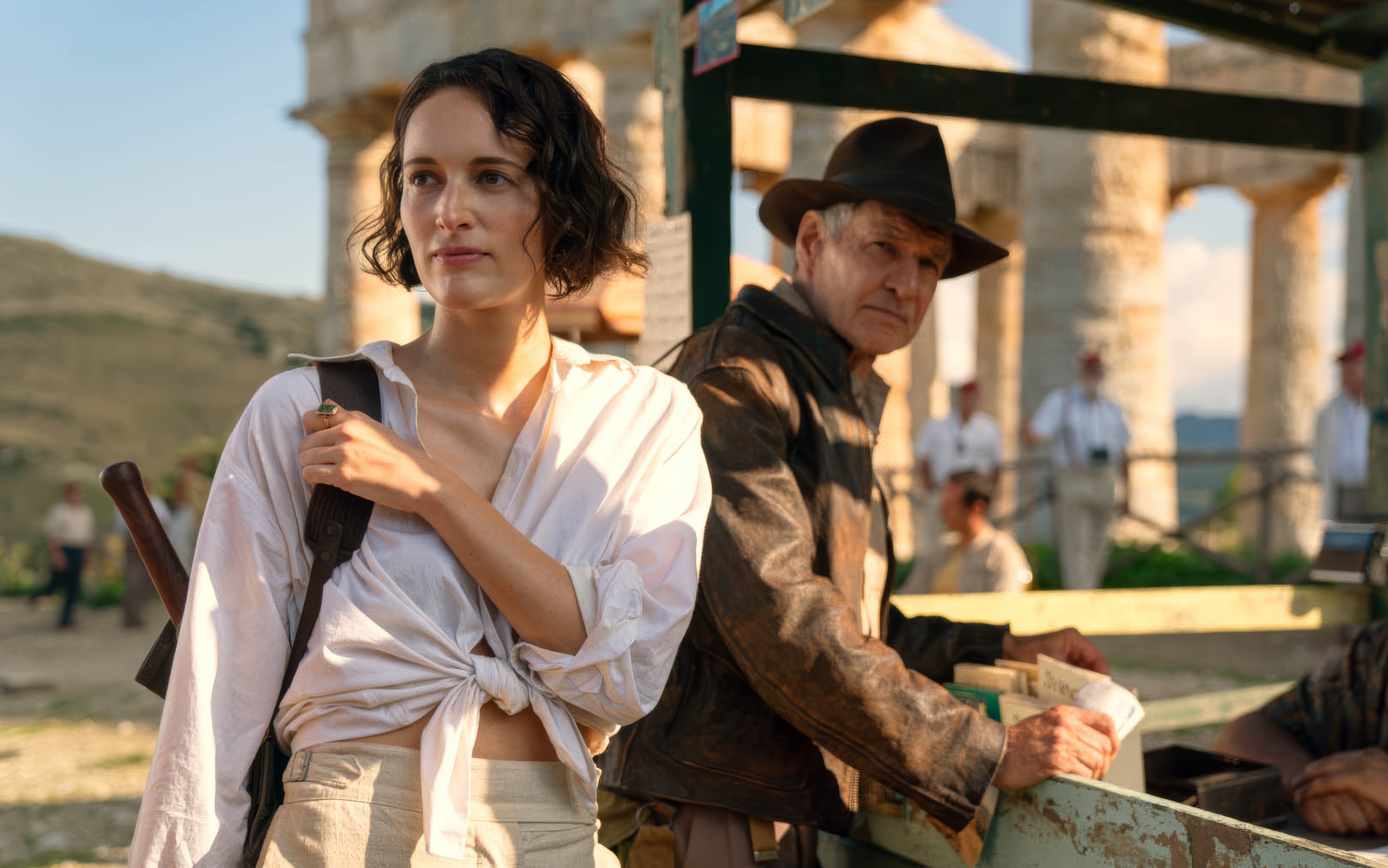 Phoebe Waller-Bridge wearing Unidentified watch in Indiana Jones and the Dial of Destiny