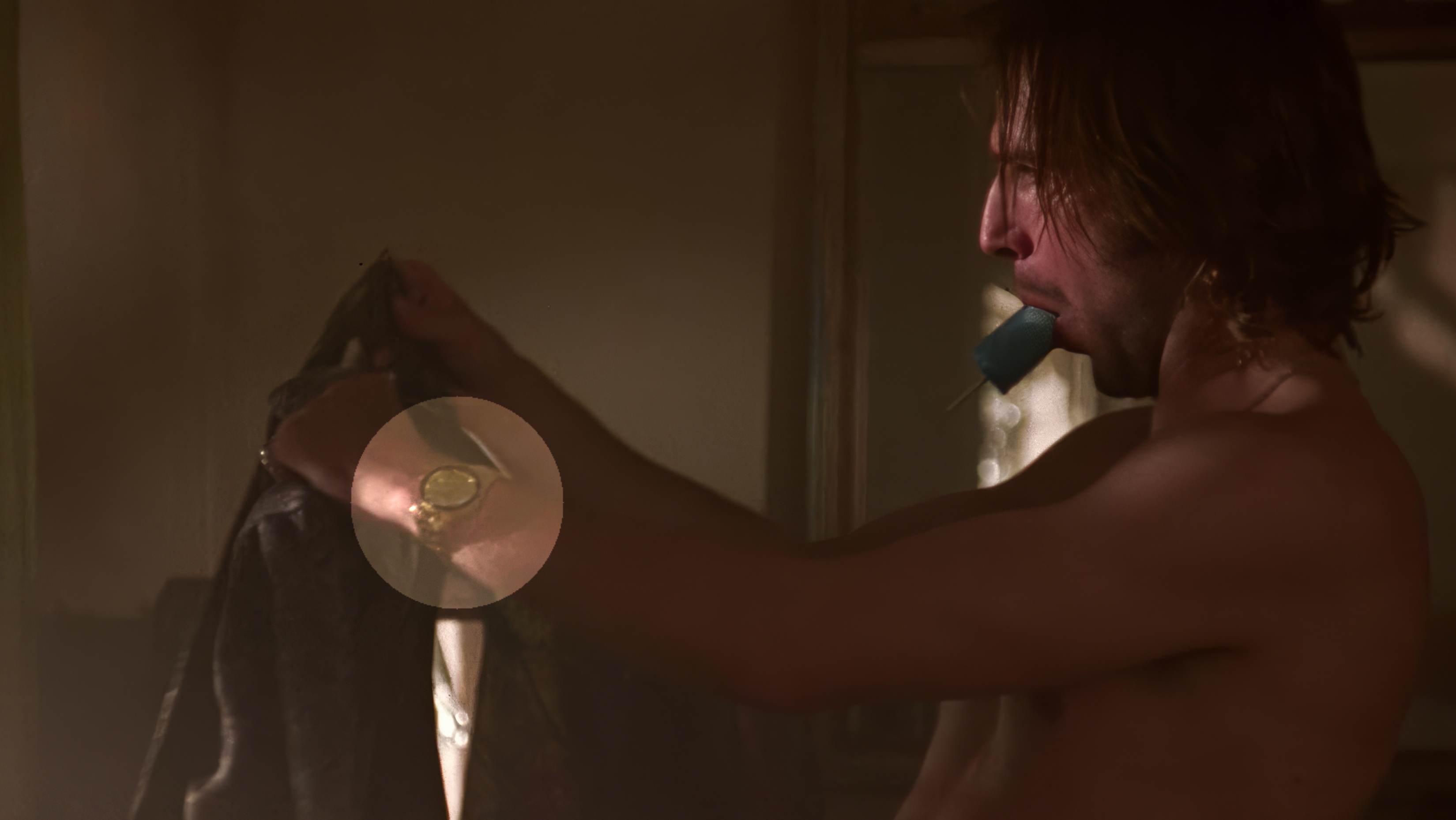Ralph Fiennes wearing Rolex Day-Date in Strange Days