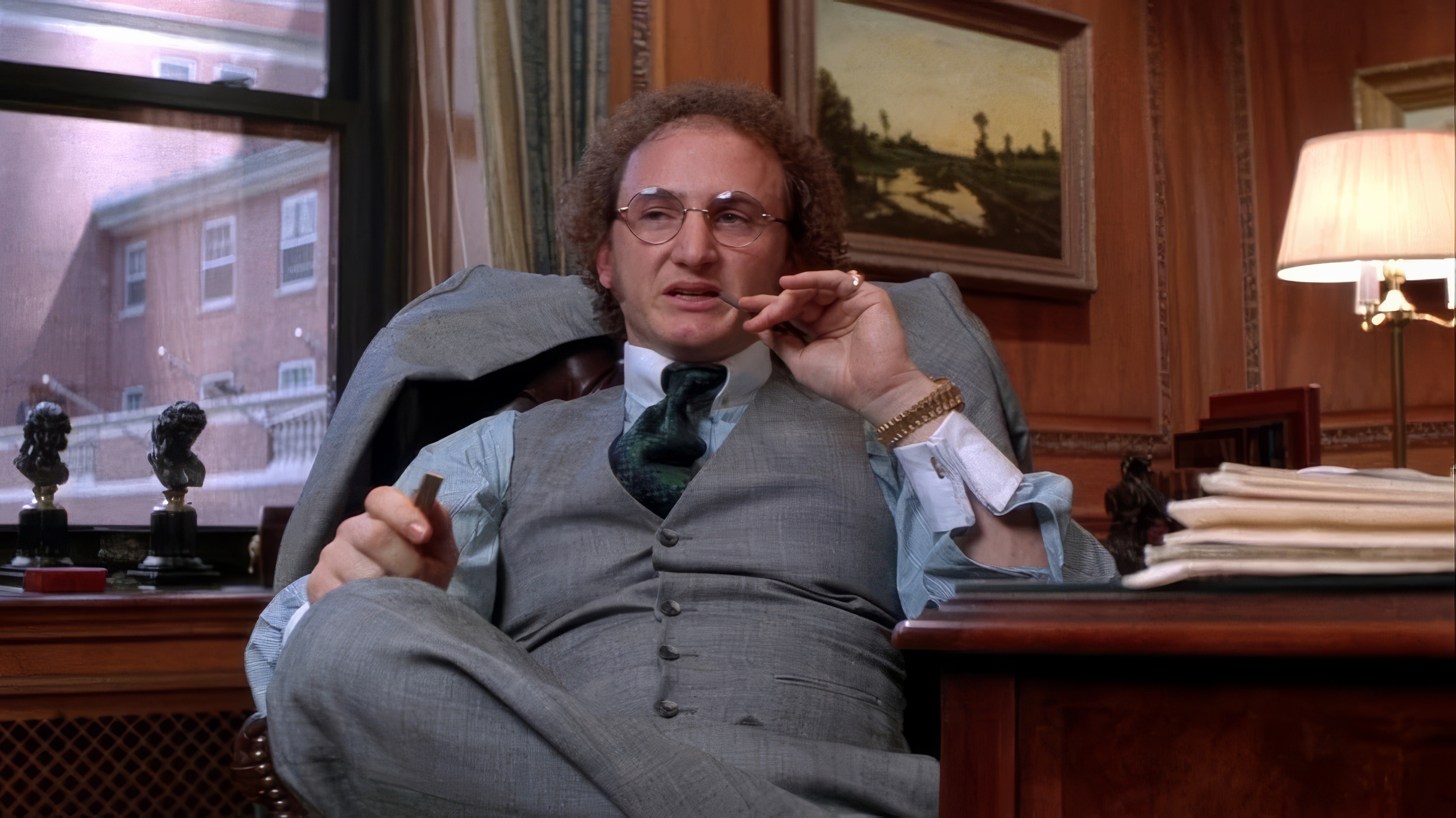 Sean Penn wearing Rolex Day-Date in Carlito's Way
