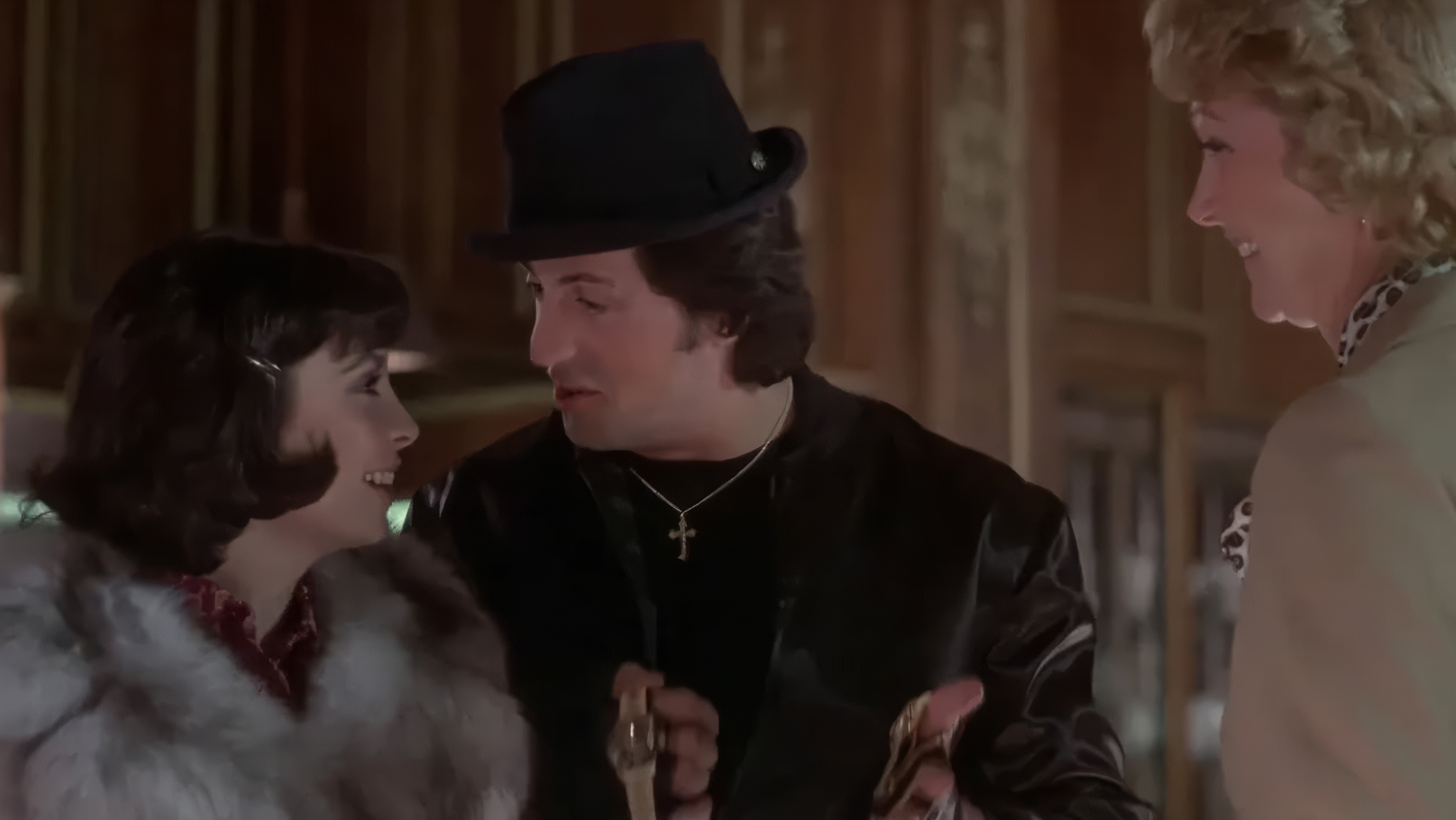 Sylvester Stallone wearing Rolex Day-Date in Rocky II