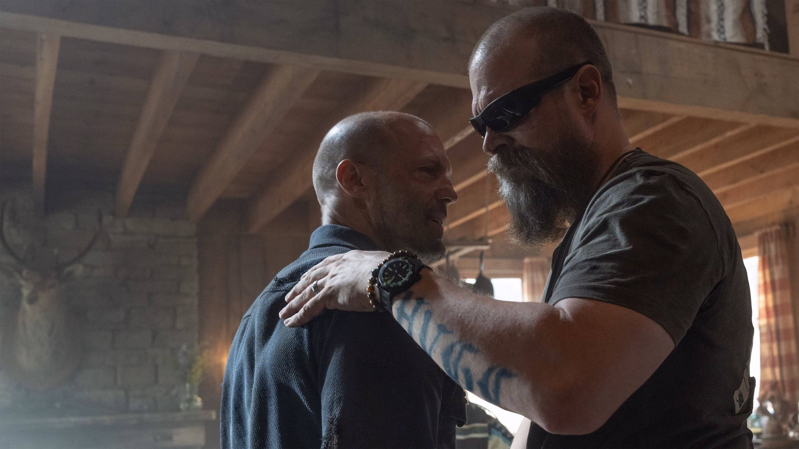 David Harbour wearing Sangin Kinetic II in A Working Man