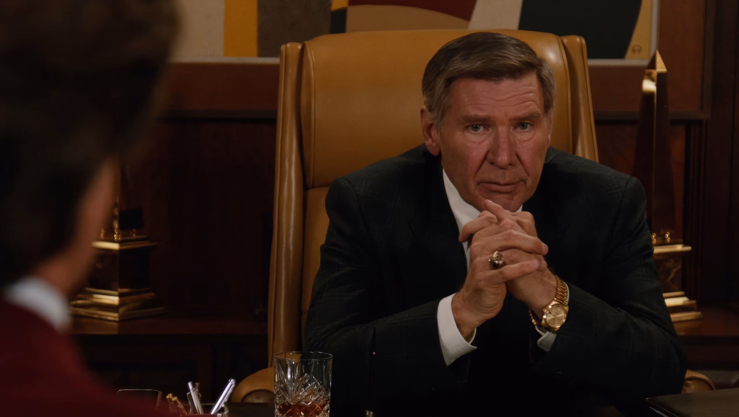 Harrison Ford wearing Unidentified Watch in Anchorman 2: The Legend Continues