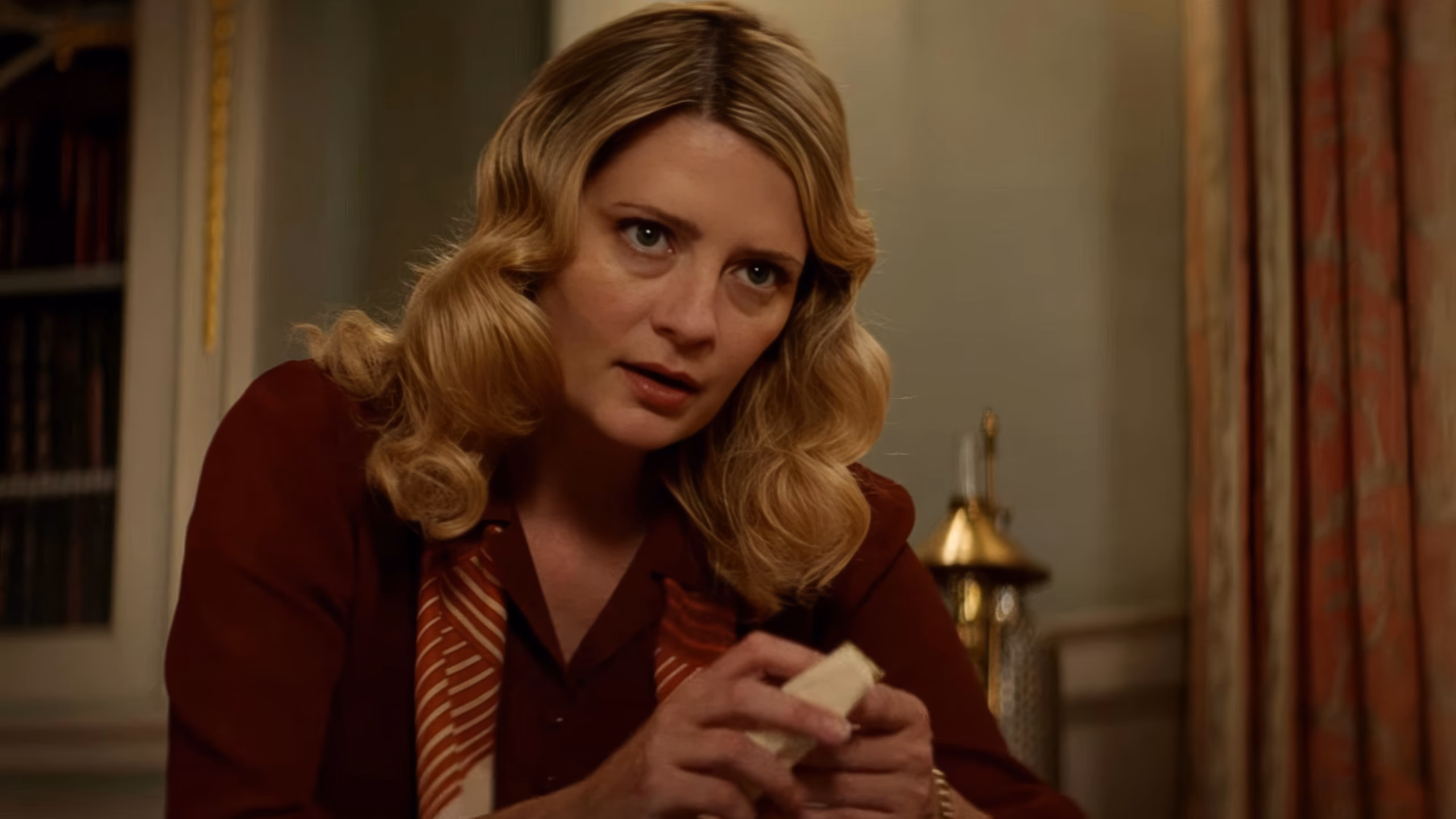 Mischa Barton wearing Unidentified watch in Murder at the Embassy