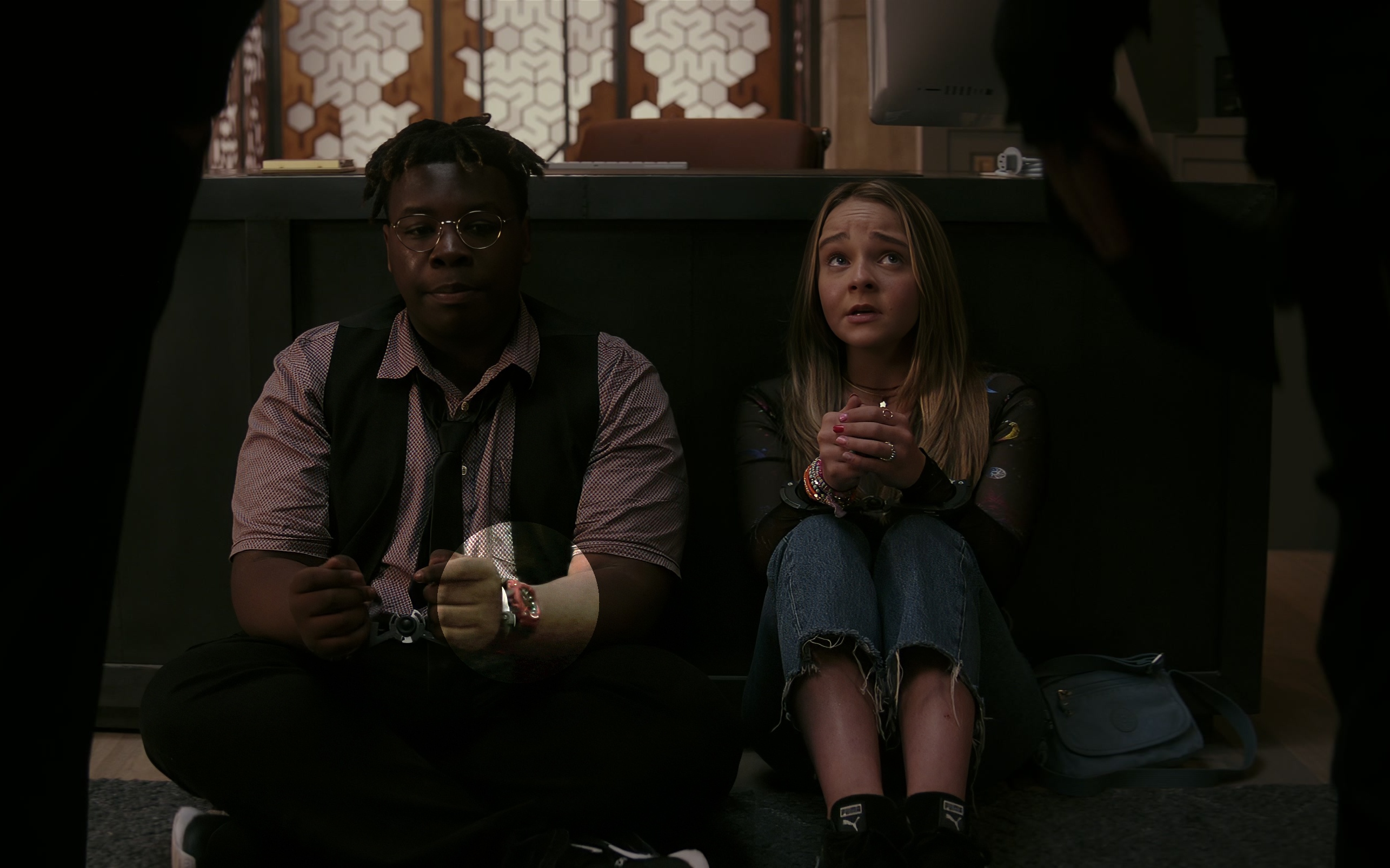 Kezii Curtis wearing Casio G-Shock in Secret Headquarters