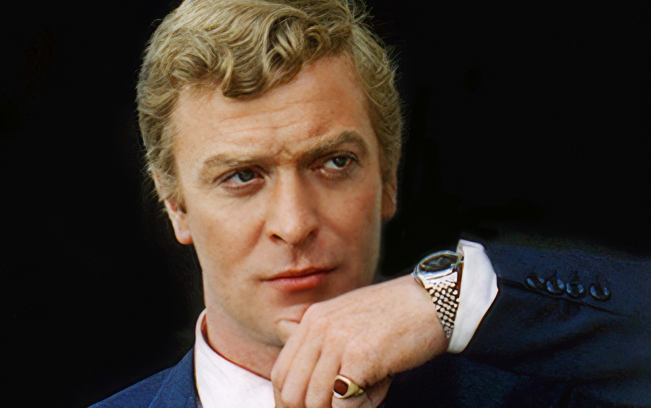 Michael Caine wearing IWC Ingenieur in Alfie
