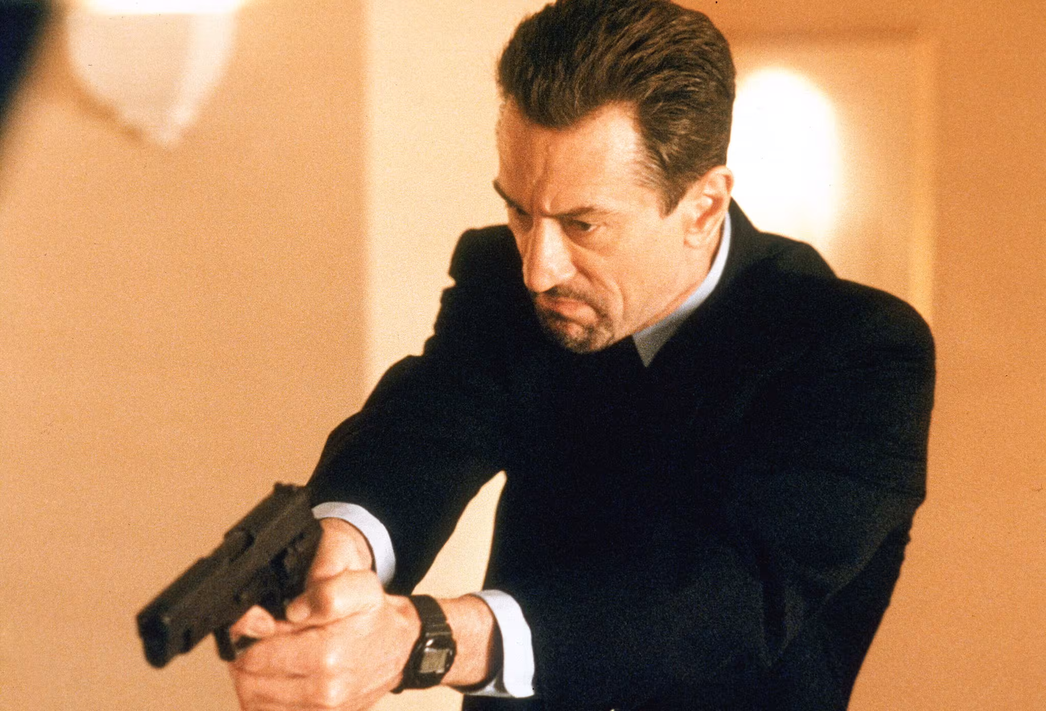 Robert De Niro wearing Timex Stealth in Heat