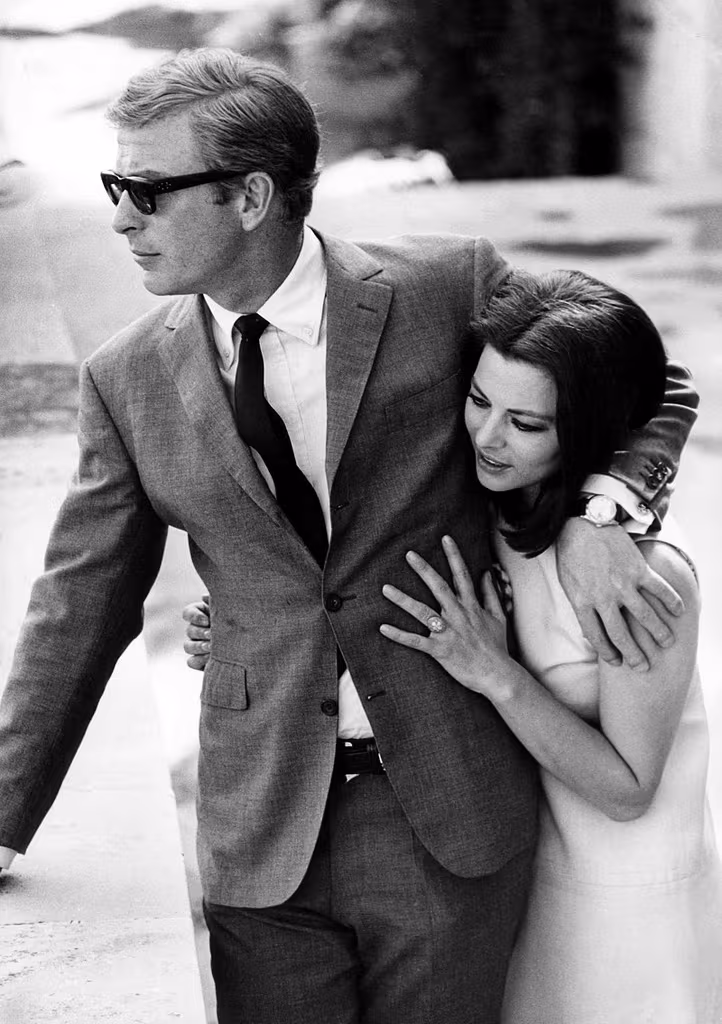 Michael Caine wearing Rolex Day-Date in Deadfall