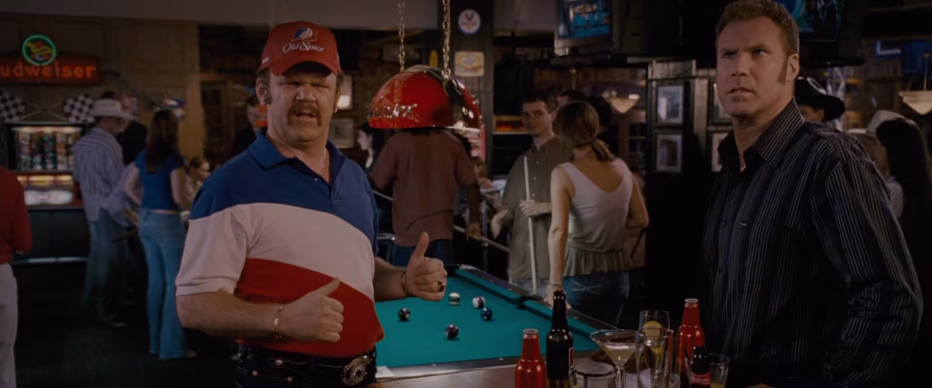 John C. Reilly wearing Rolex in Talladega Nights: The Ballad of Ricky Bobby