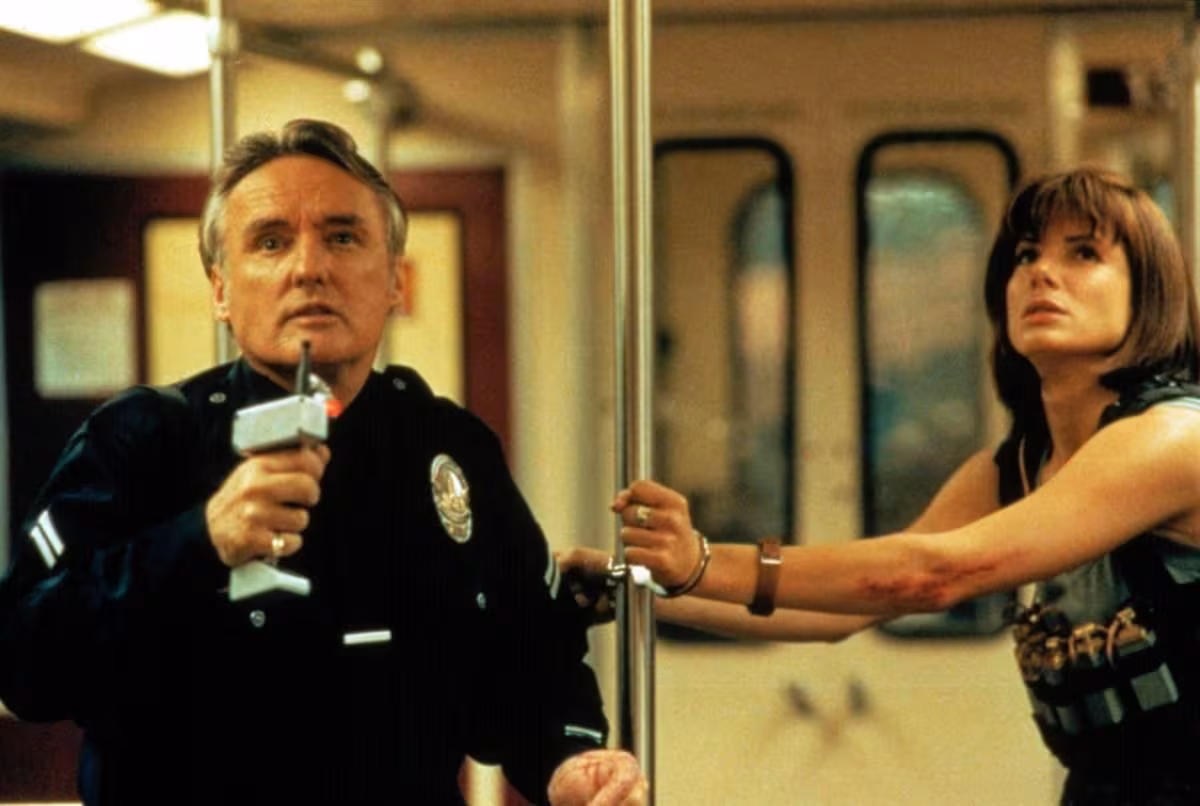 Dennis Hopper wearing Rolex GMT-Master II in Speed