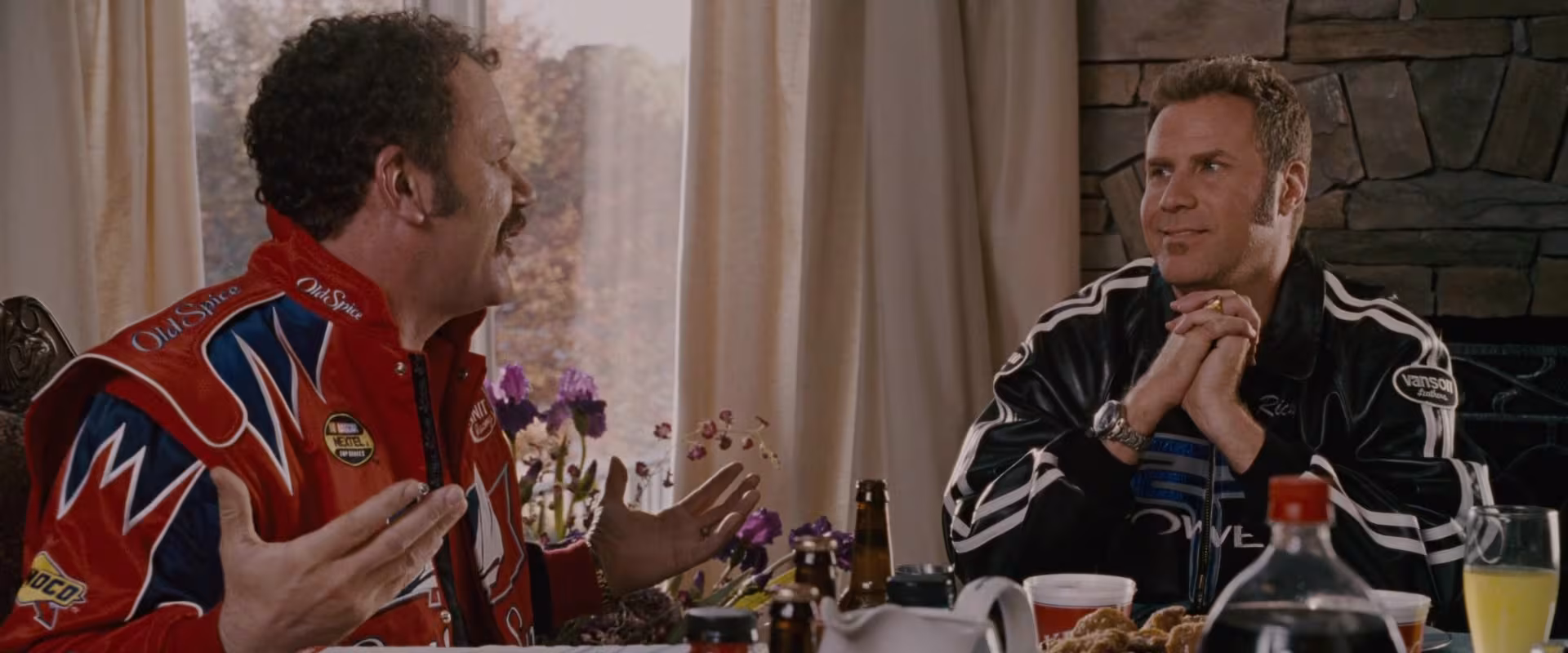 Will Ferrell wearing TAG Heuer Link in Talladega Nights: The Ballad of Ricky Bobby