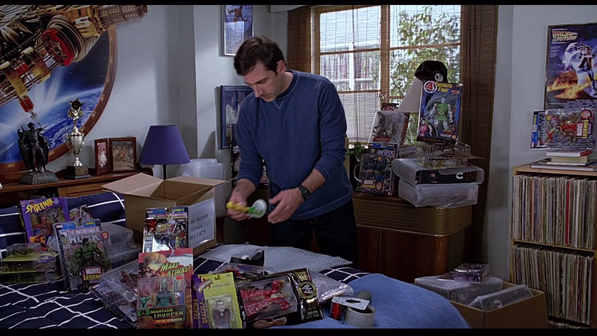 Steve Carell wearing Casio G-Shock in The 40-Year-Old Virgin