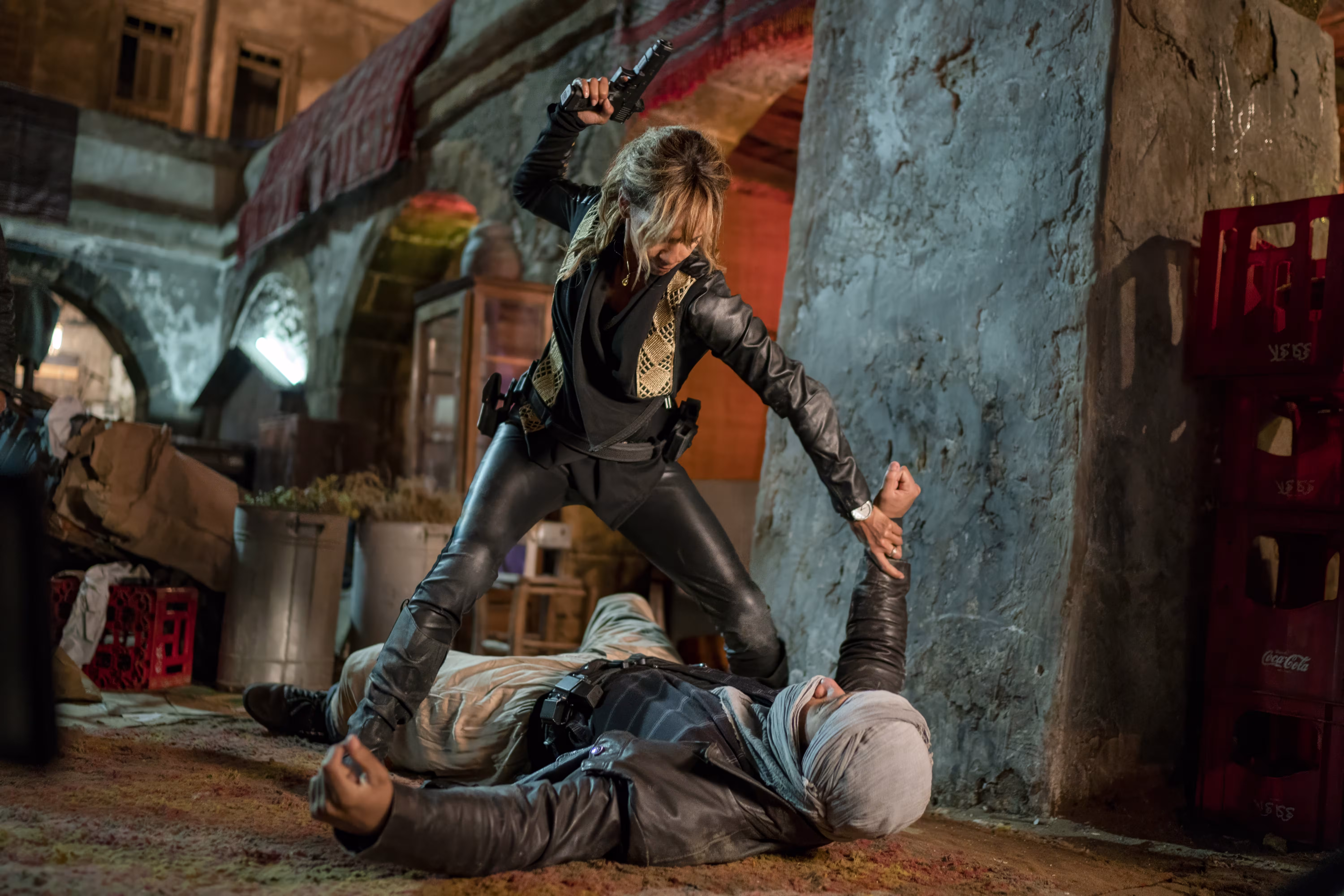 Halle Berry wearing Carl F. Bucherer Manero Peripheral in John Wick: Chapter 3 - Parabellum