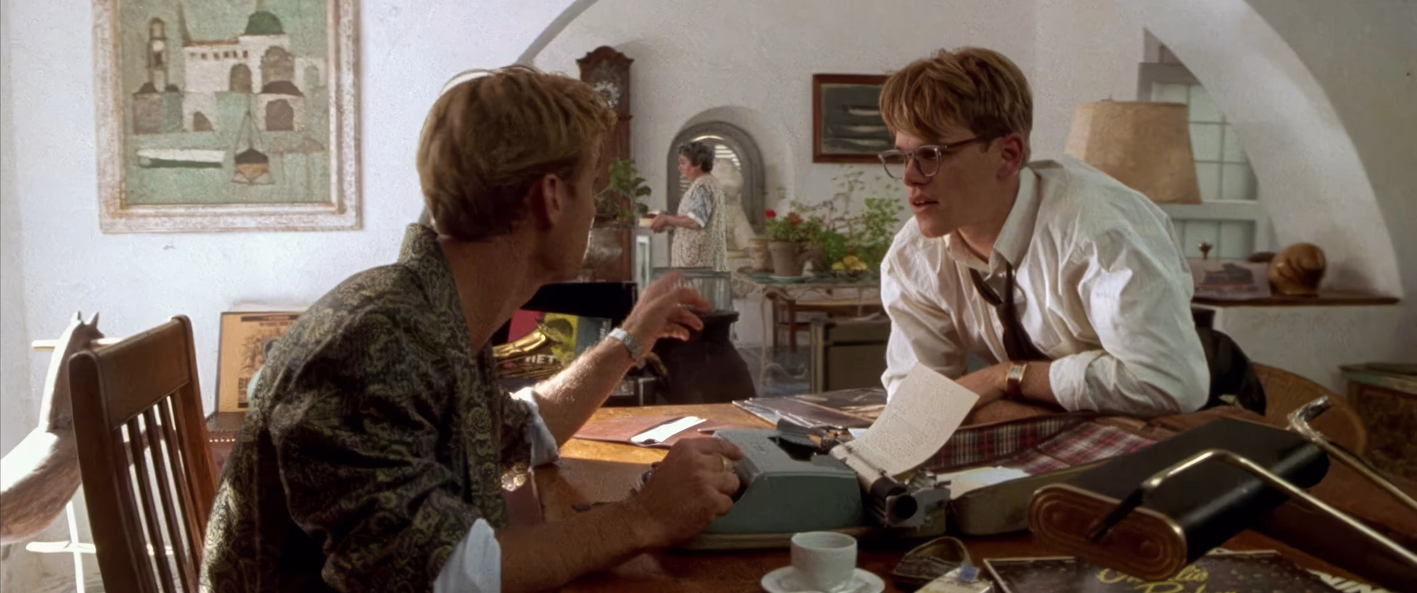Matt Damon wearing Hamilton Ardmore in The Talented Mr. Ripley