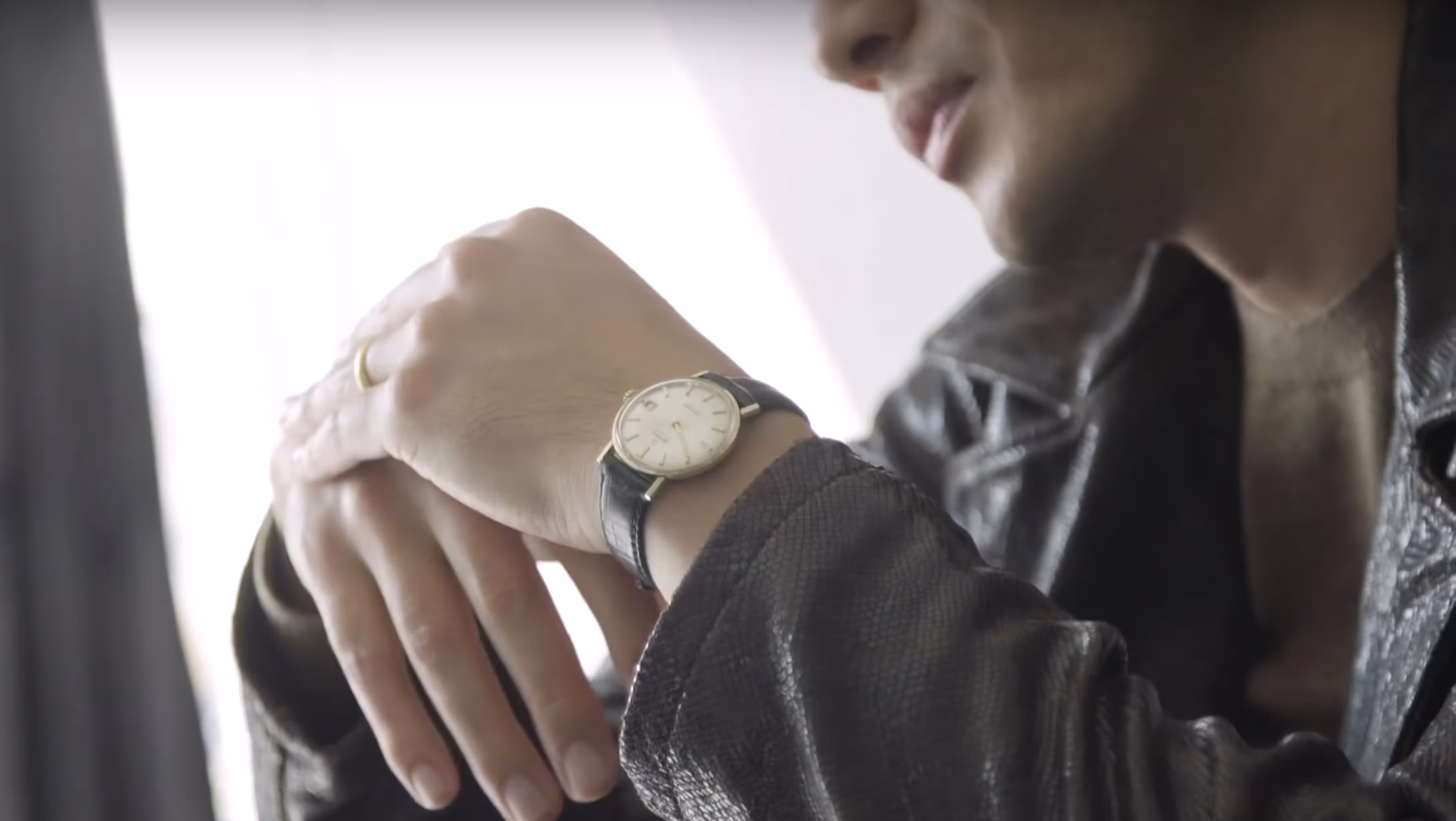 Henry Golding wearing Omega Seamaster DeVille in Crazy Rich Asians