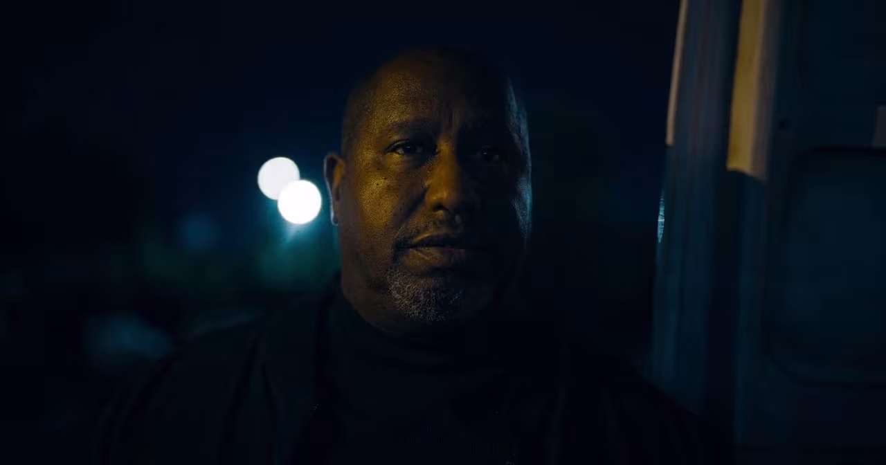 Terence Rosemore wearing Hamilton Jazzmaster in Superman