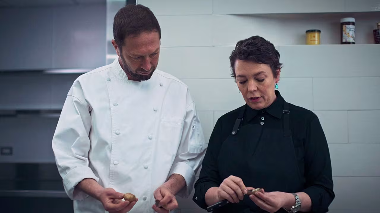 Olivia Colman wearing Rolex Submariner in The Bear