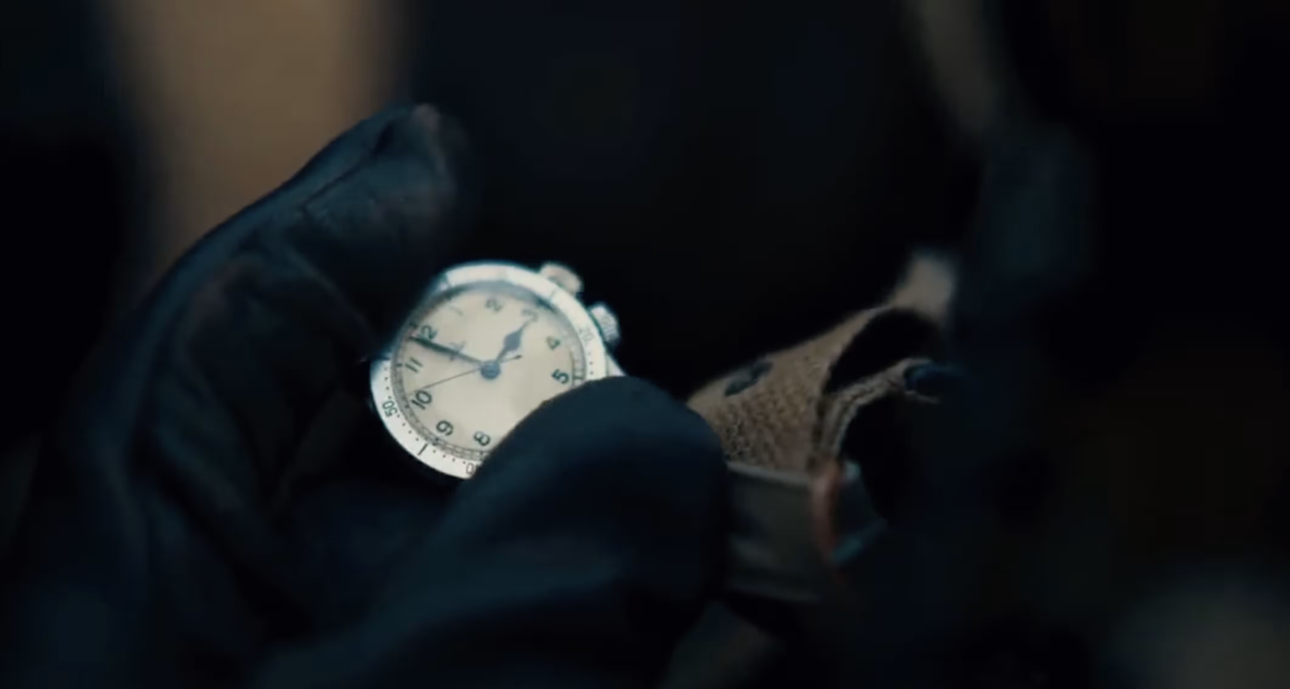 Tom Hardy wearing Omega CK2129 in Dunkirk